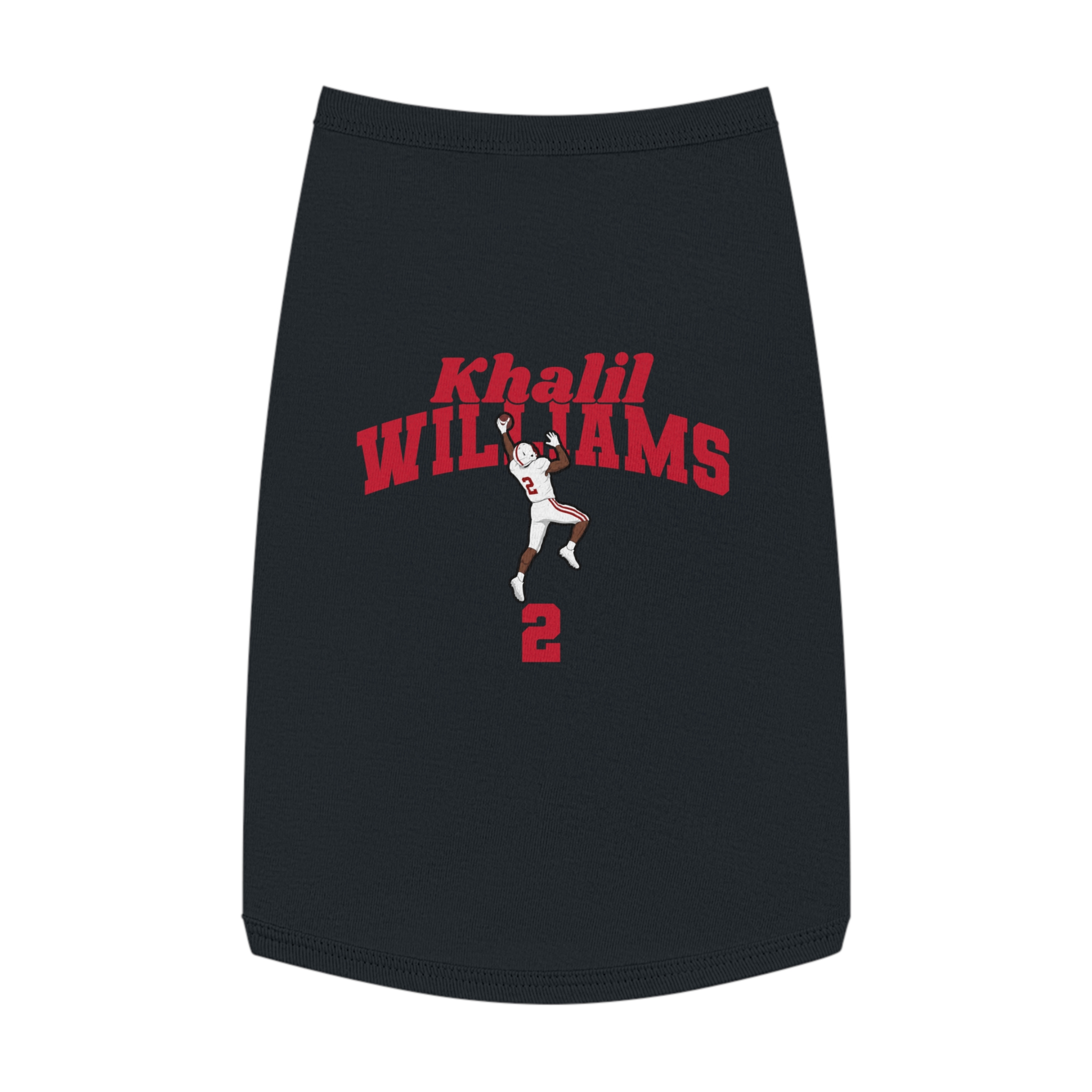 Pet Tank Top — character_signature_arch in White