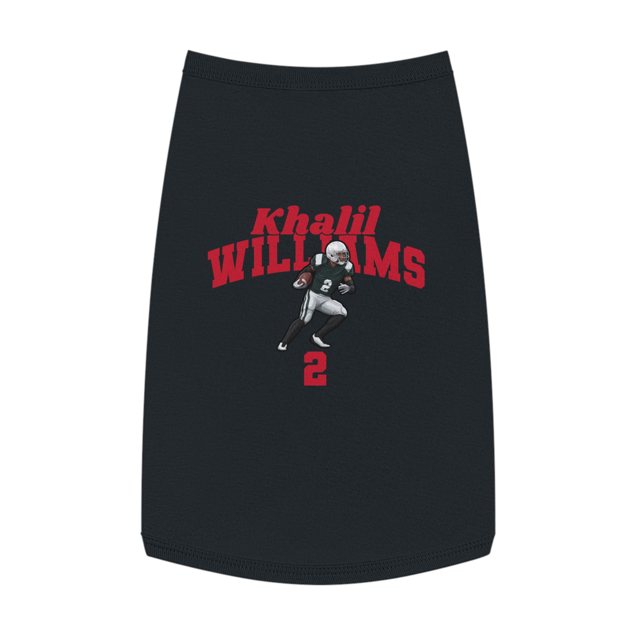 Pet Tank Top — character_signature_arch in Black