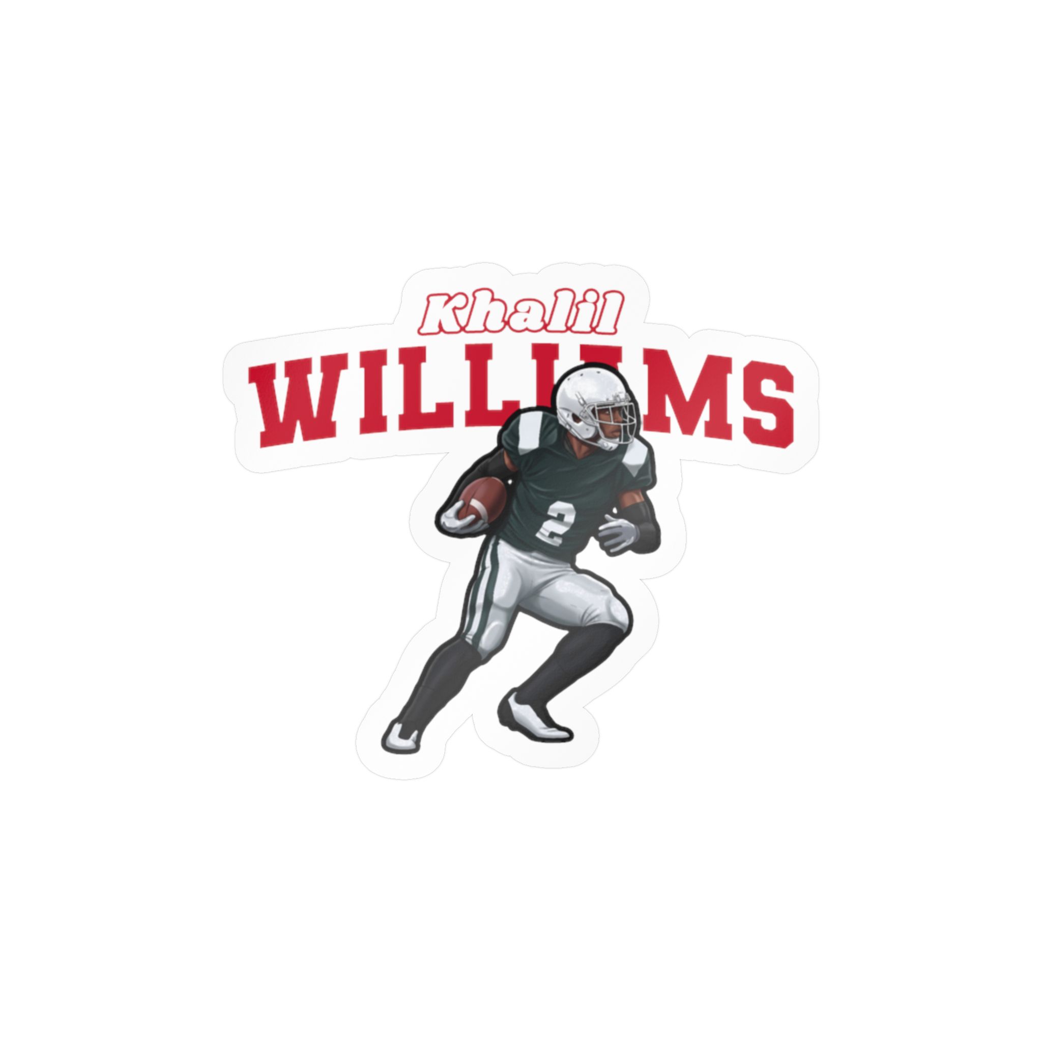 Vinyl Sticker — character_name_arch in Classic