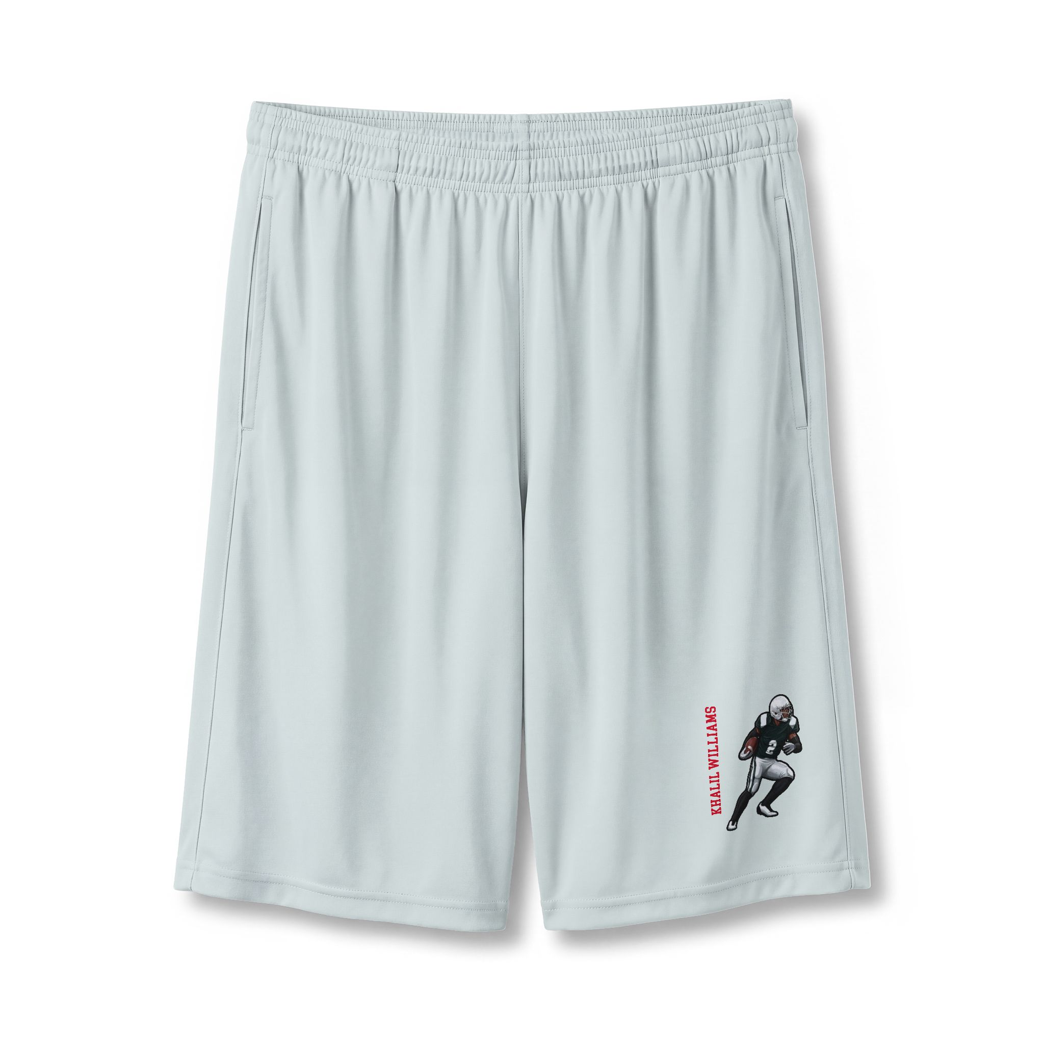Shorts — character_name_vertical in Silver