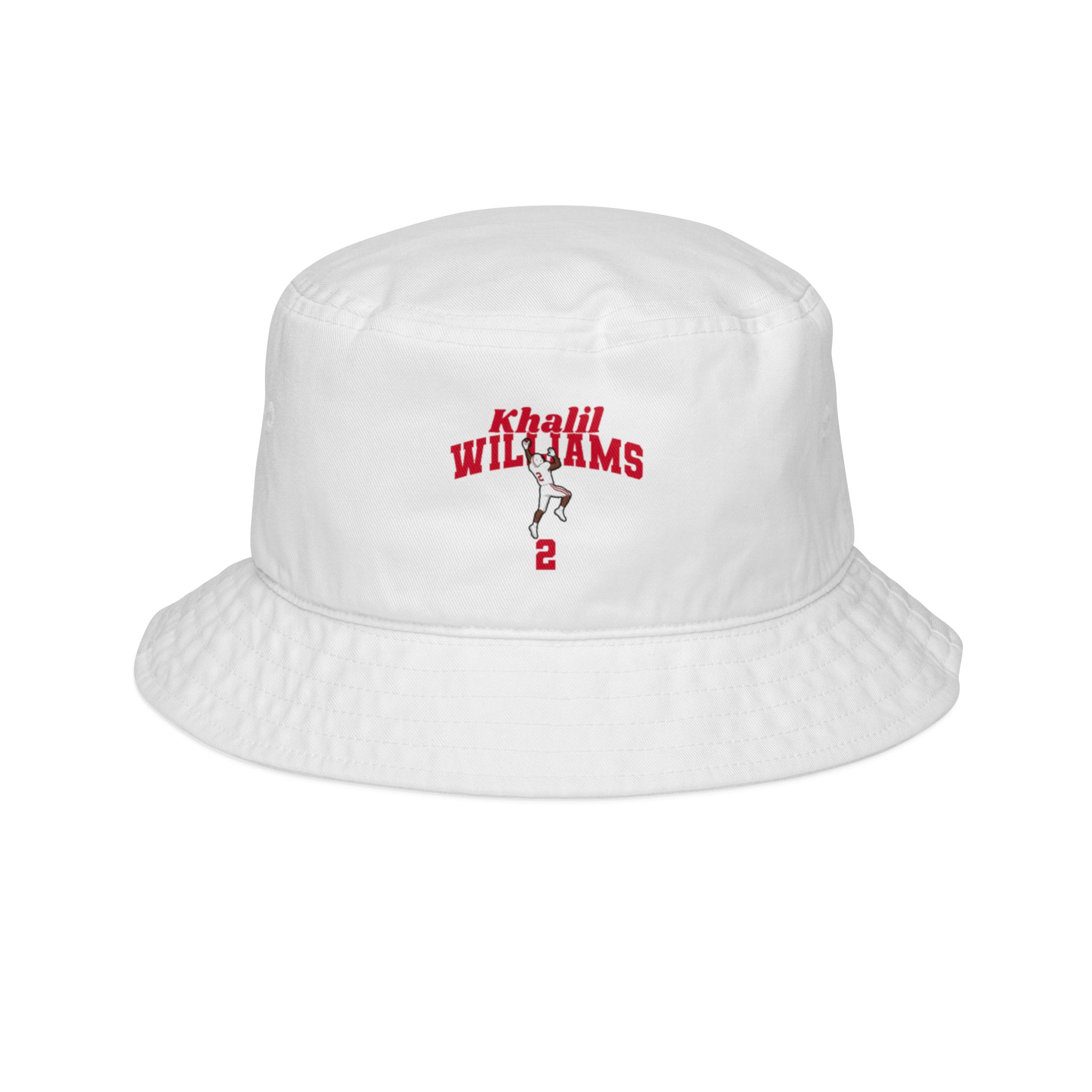Bucket Hat — character_signature_arch in White