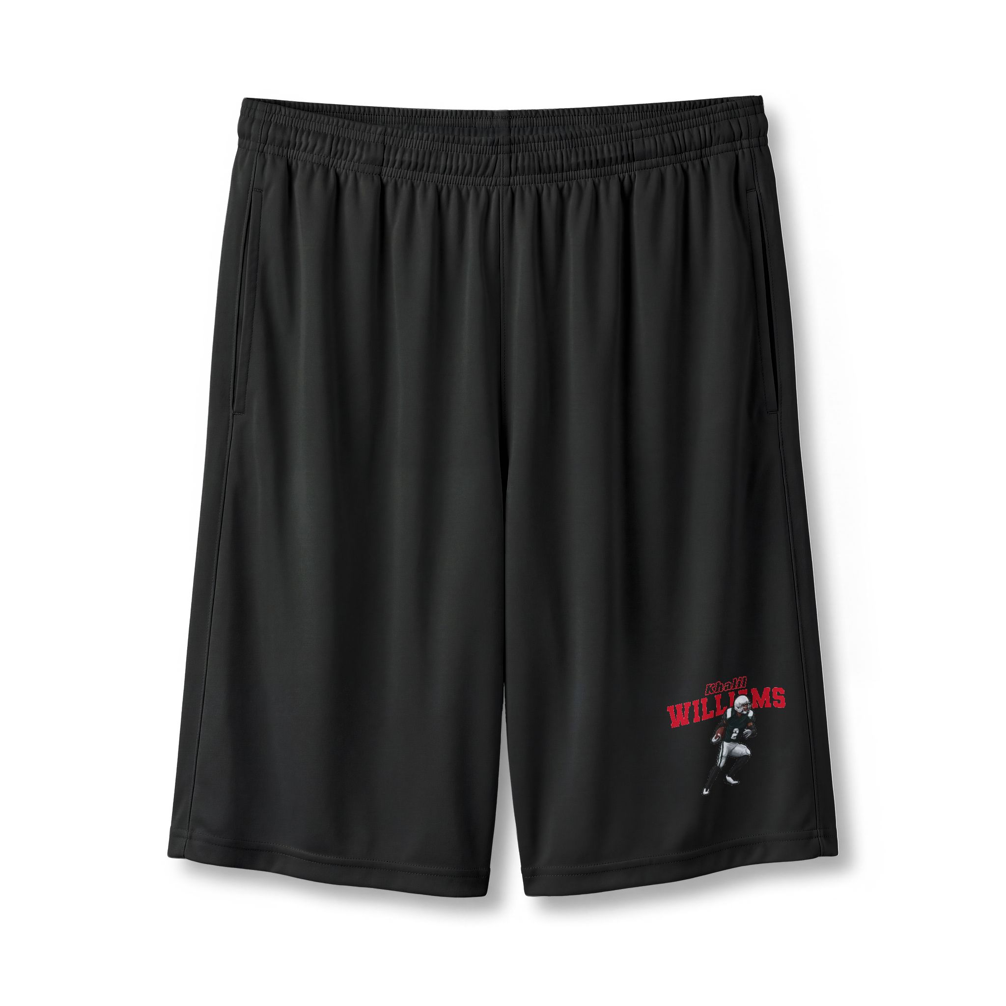 Shorts — character_name_arch in Black