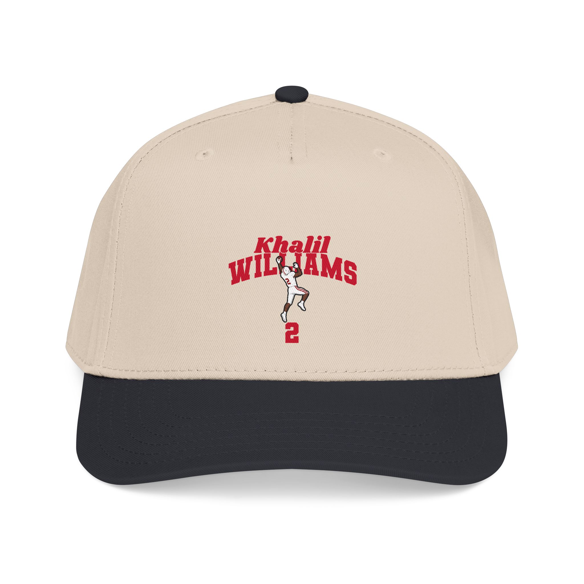 Baseball Cap — character_signature_arch in Black / Natural