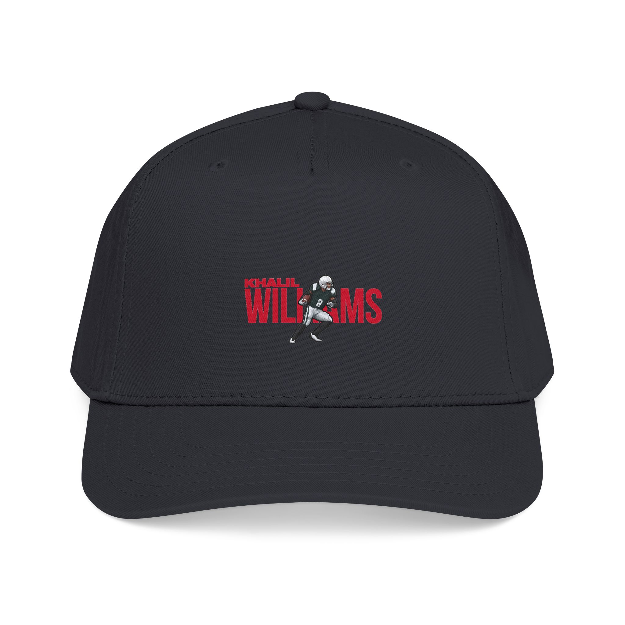 Baseball Cap — character_player_name in Black