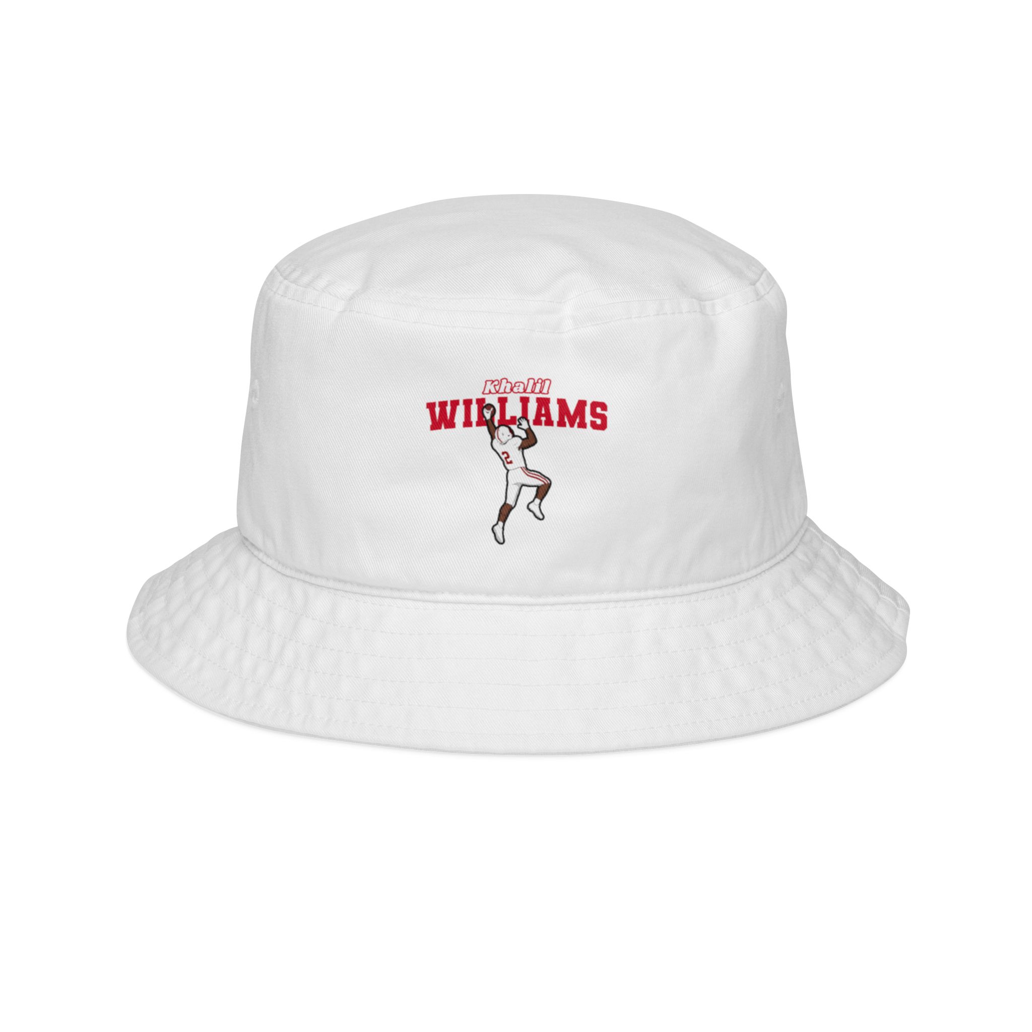 Bucket Hat — character_name_arch in White