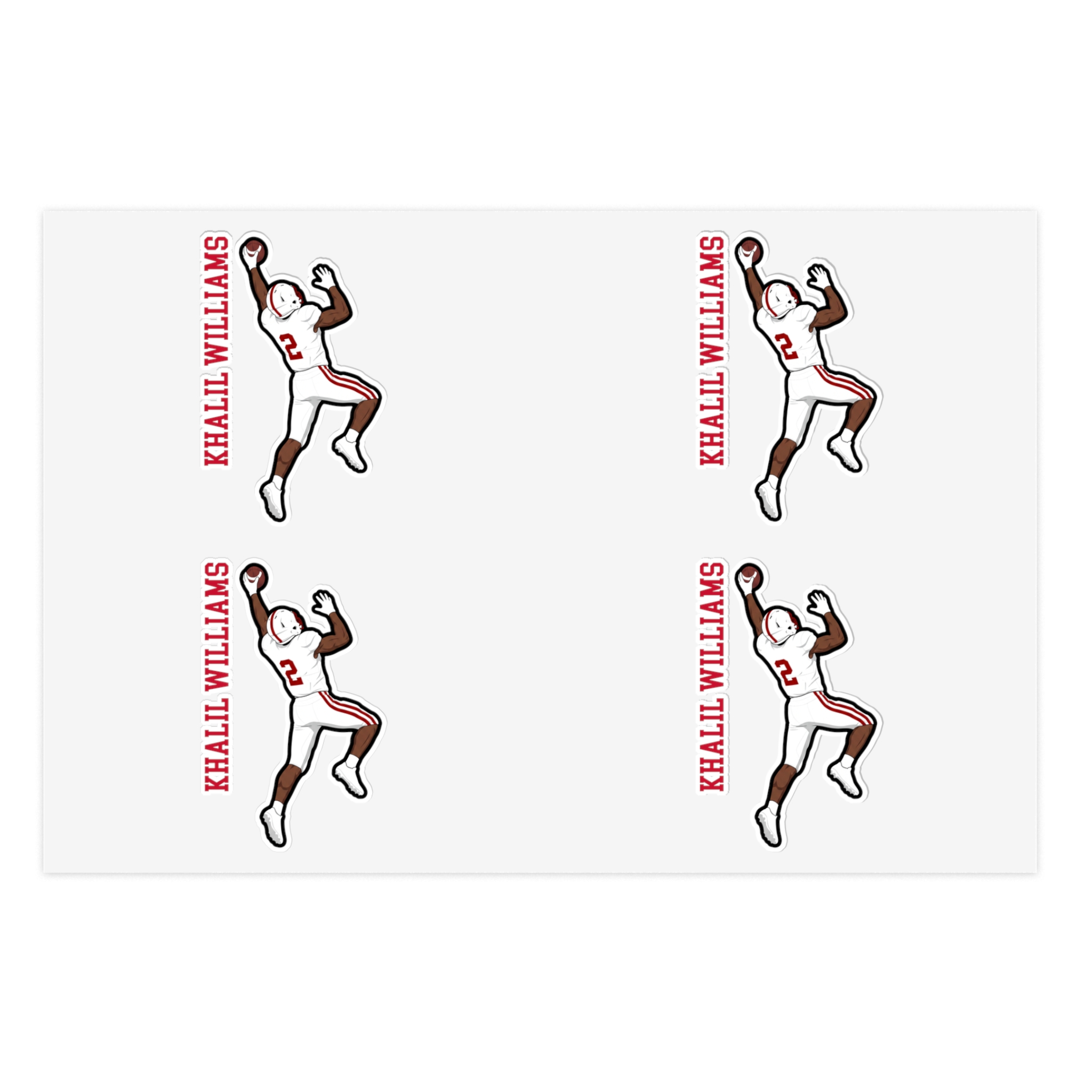 Sticker Sheet — character_name_vertical in Classic