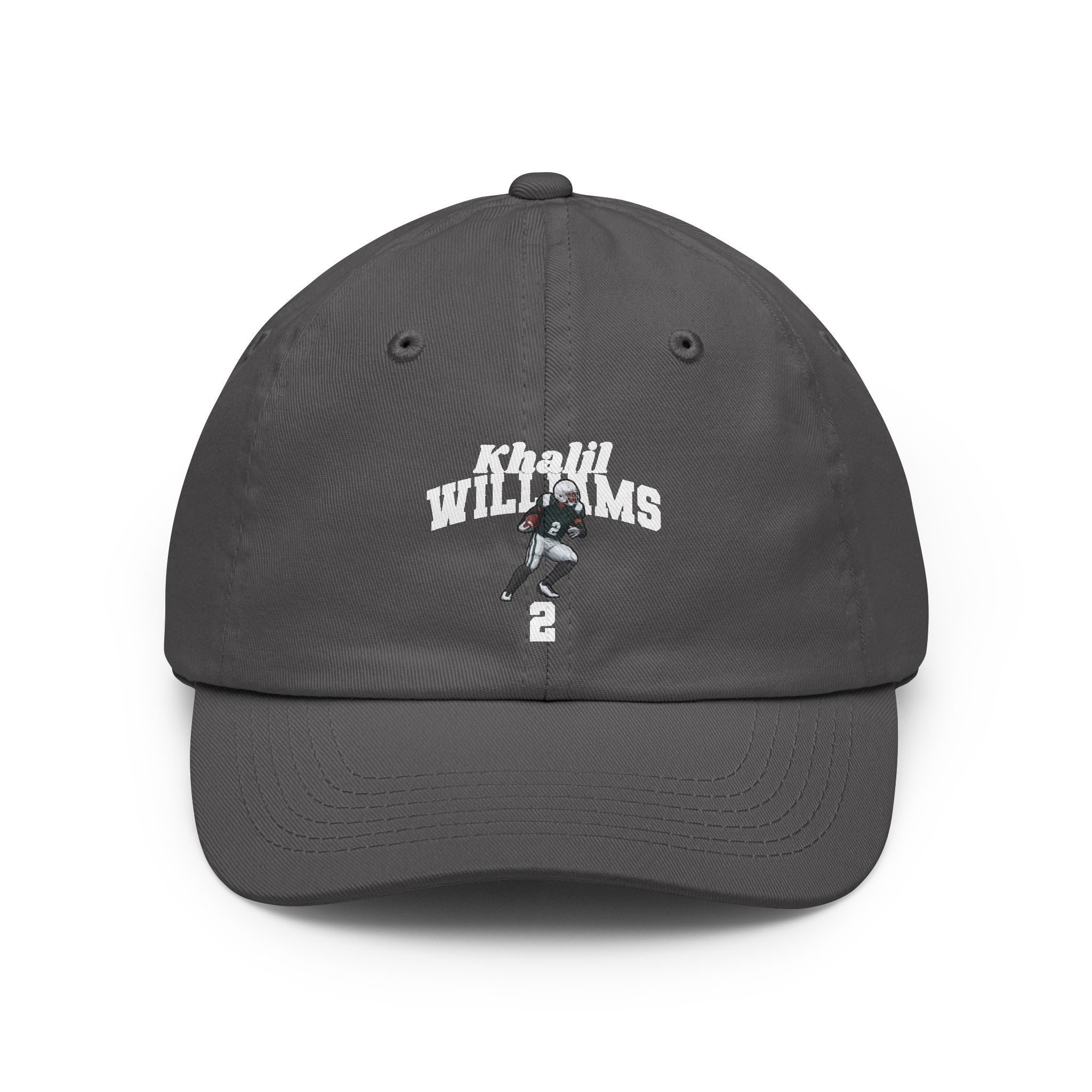 Classic Cap — character_signature_arch in Grey