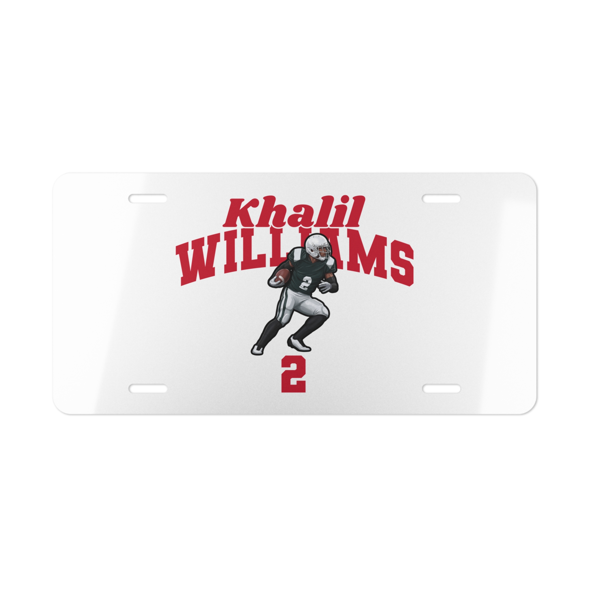 License Plate — character_signature_arch in Classic
