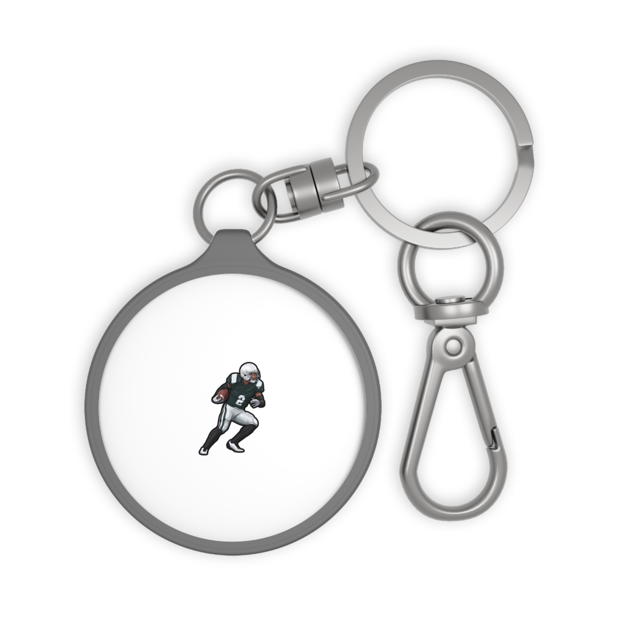 Keychain — character_signature_arch in Grey