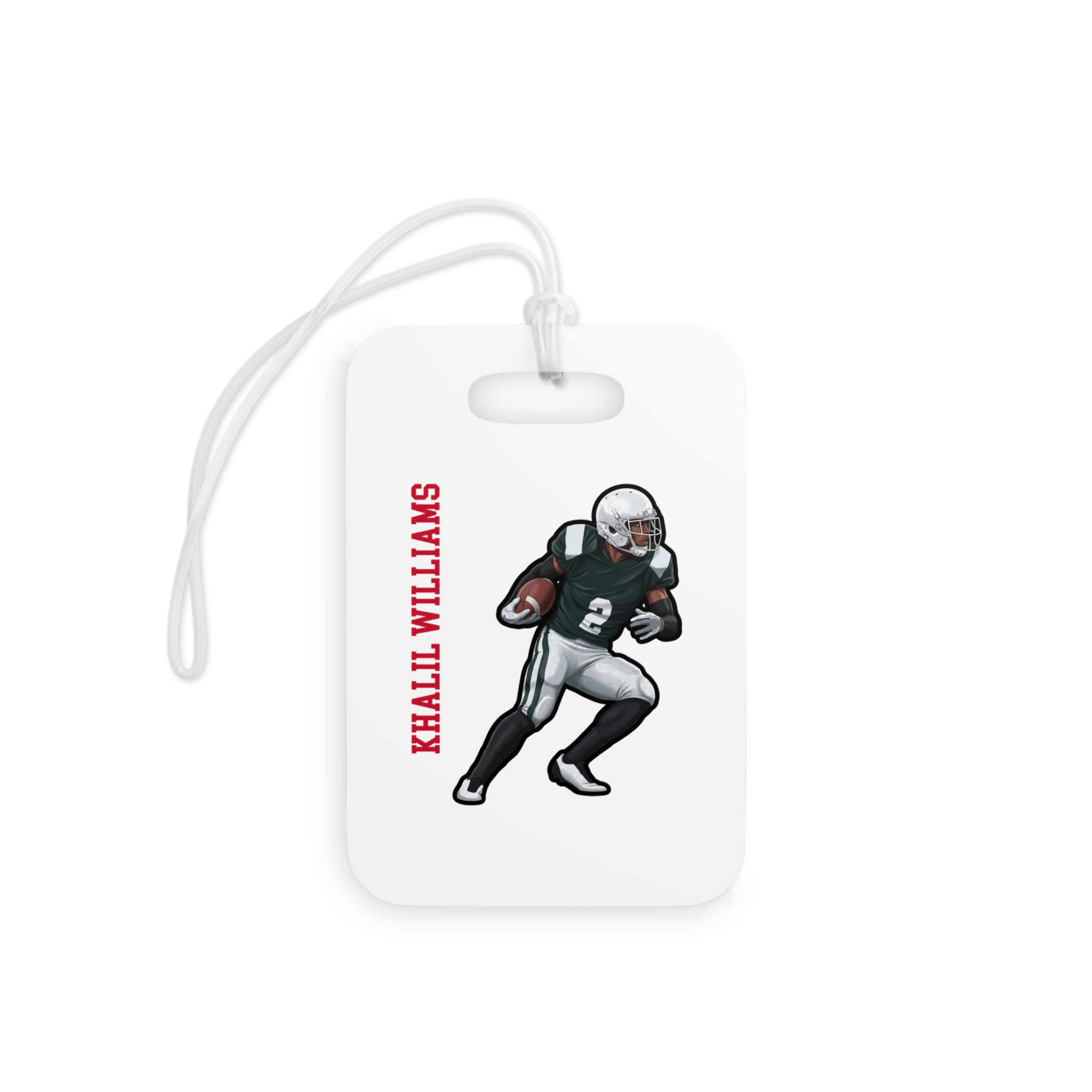 Bag Tag — character_name_vertical in Classic