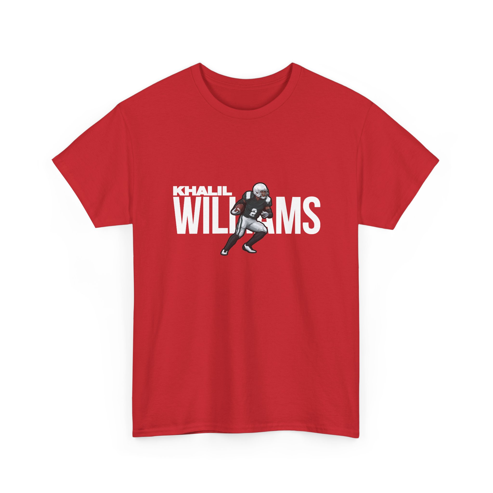 Tee — character_player_name in Red