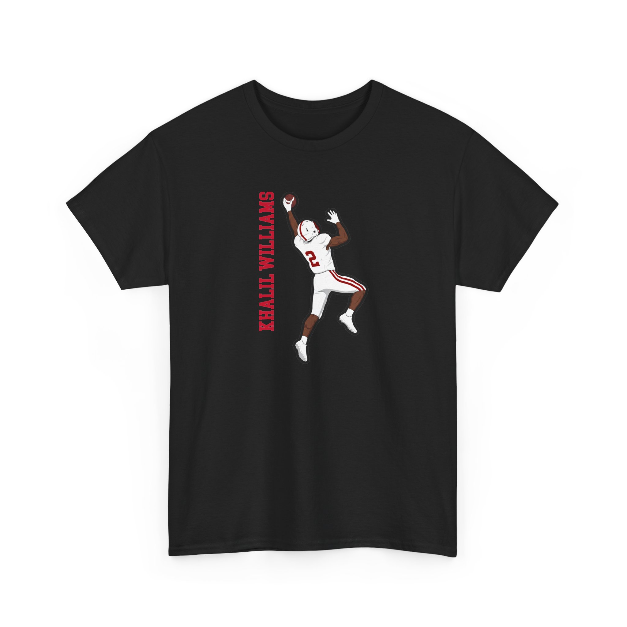 Tee — character_name_vertical in Black