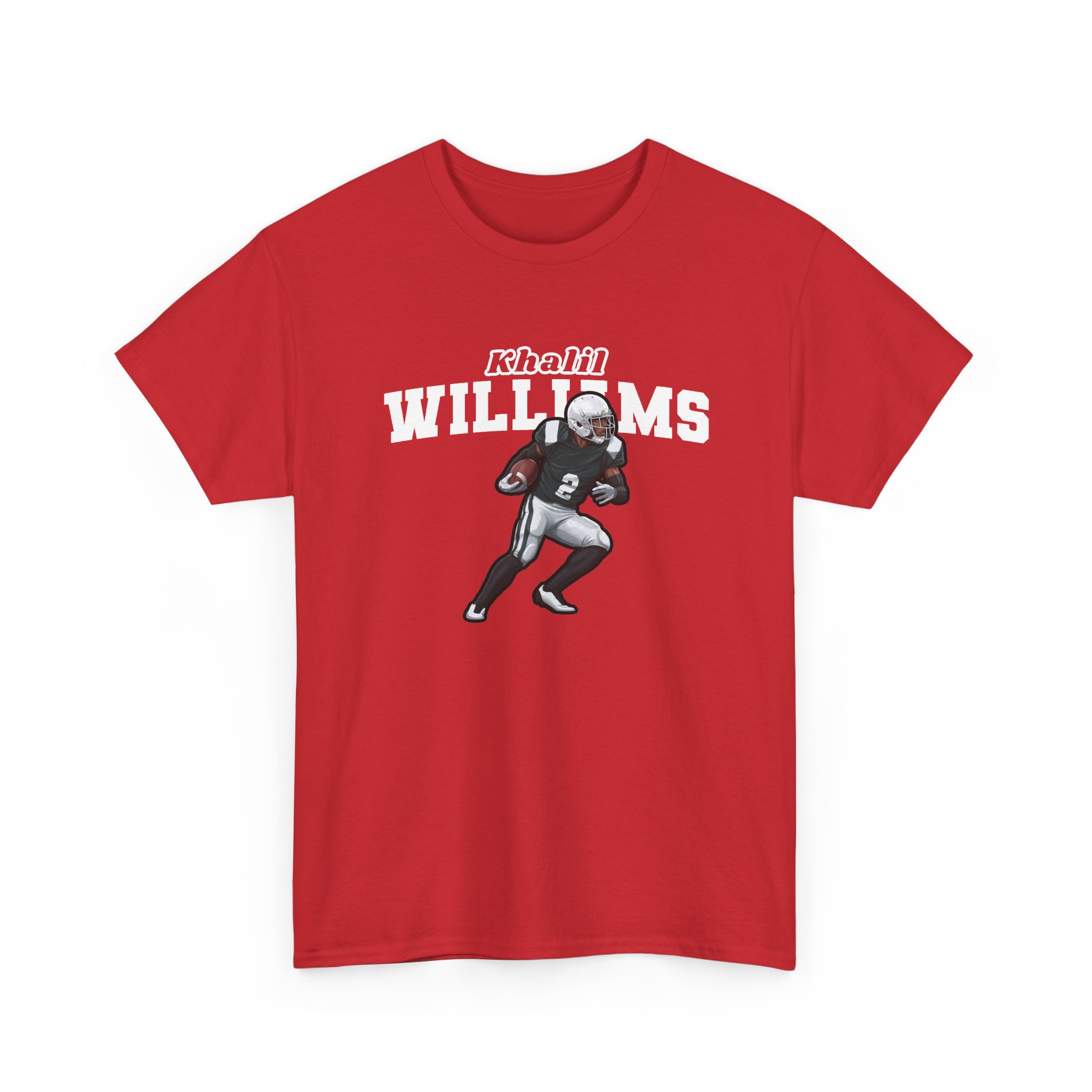 Tee — character_name_arch in Red