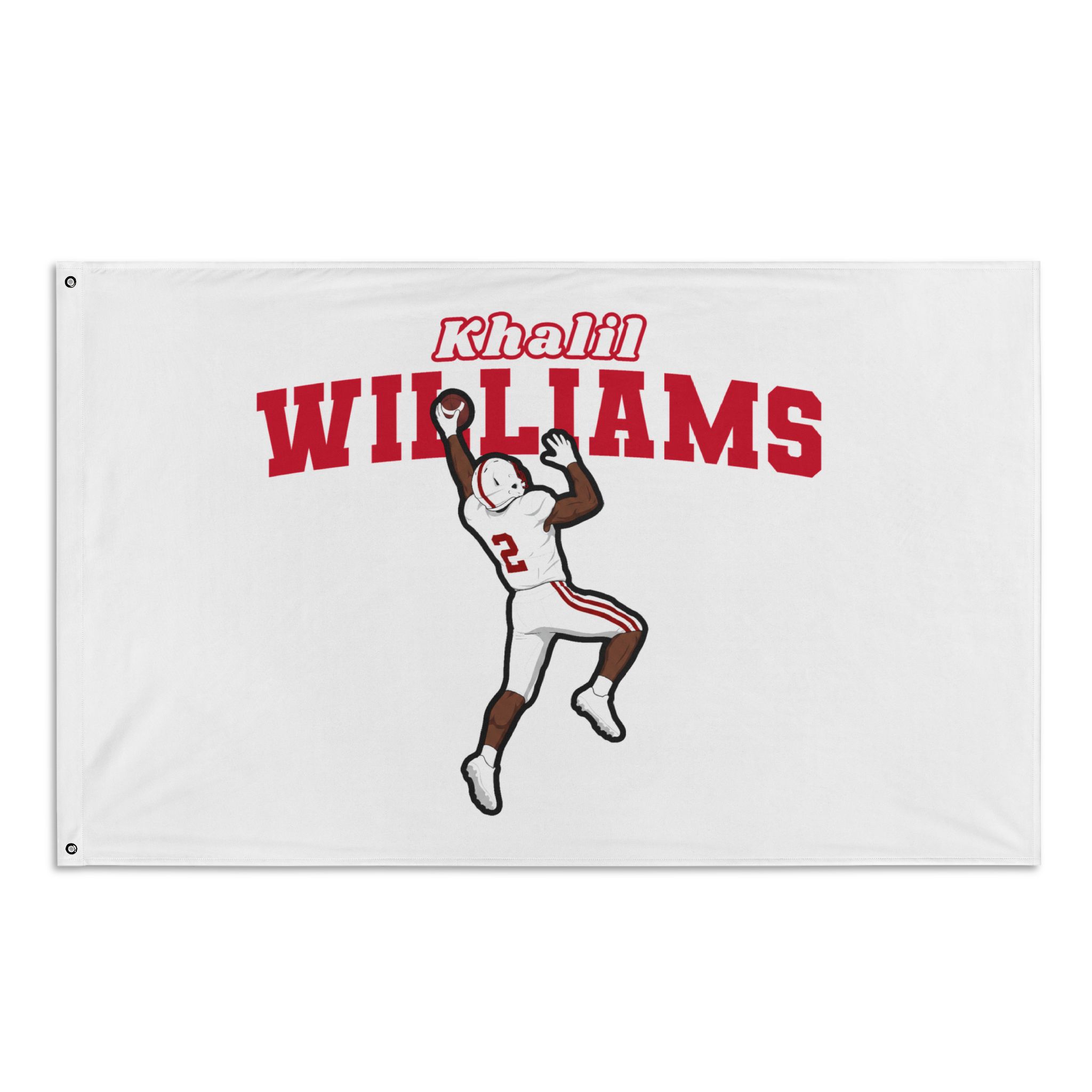 Flag (35 × 56 in) — character_name_arch in Classic