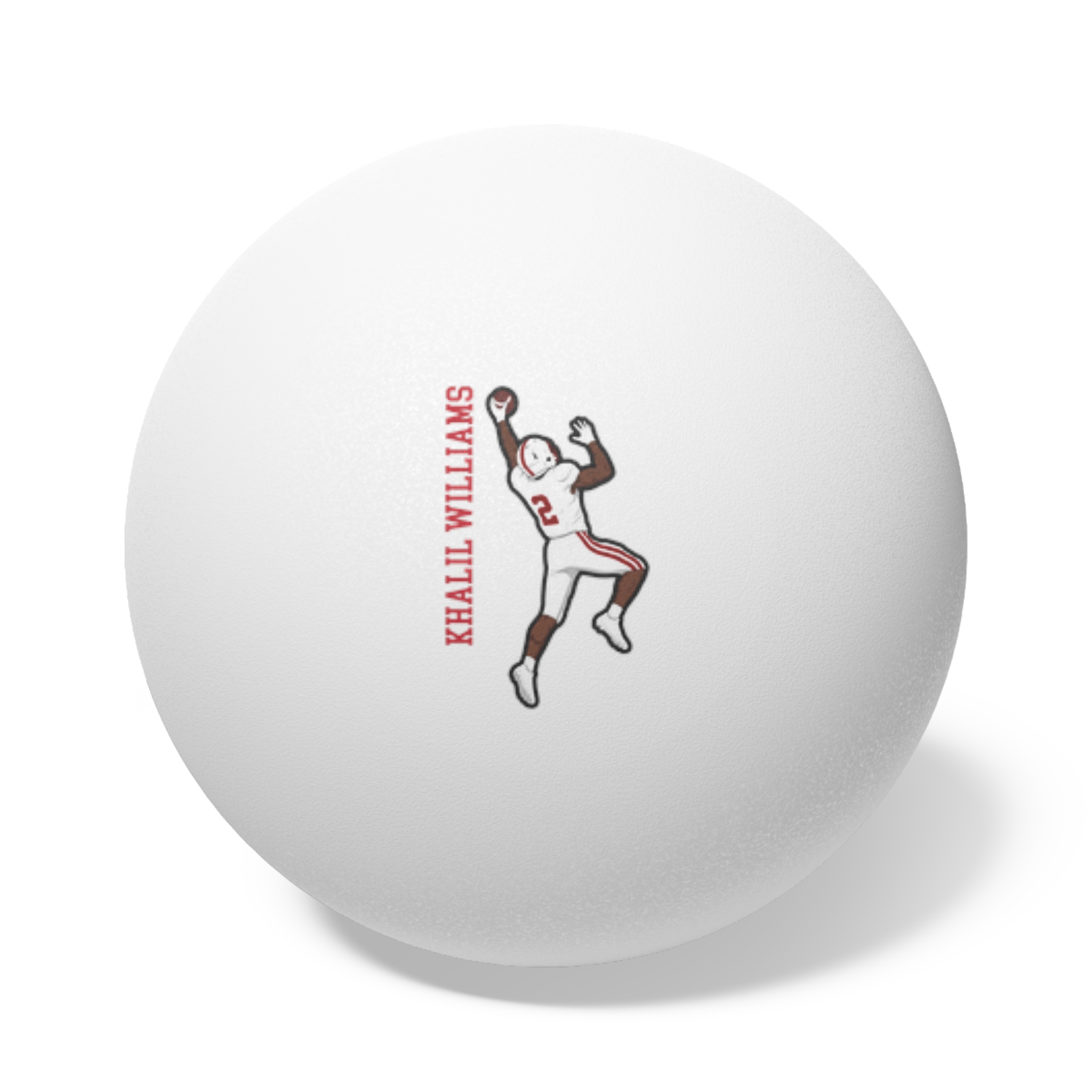 Ping Pong Balls, 6 pcs — character_name_vertical in White