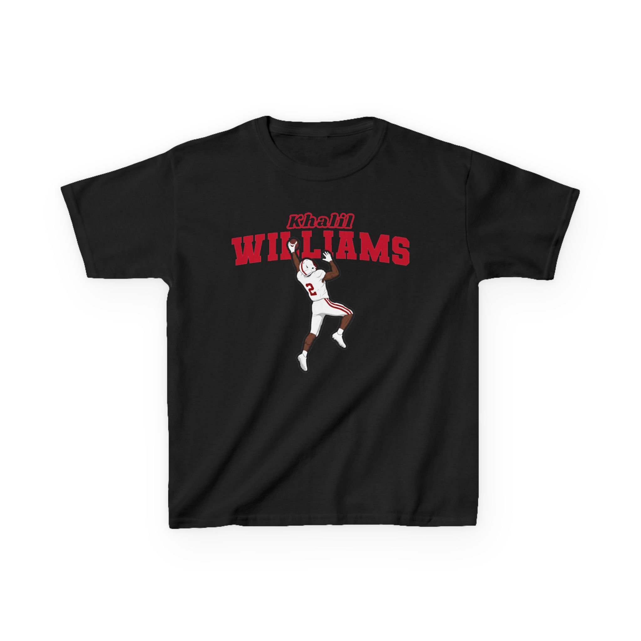 Youth Tee — character_name_arch in Black