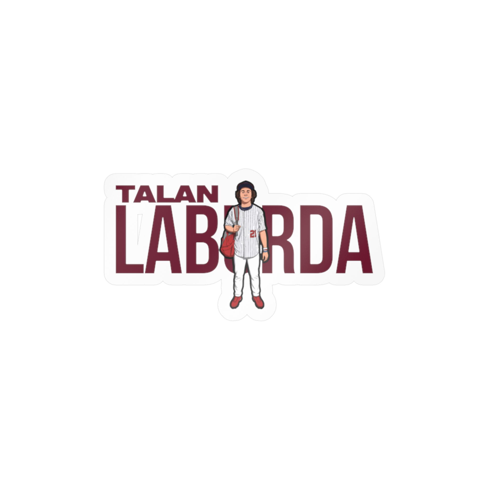 Vinyl Sticker — character_player_name in Classic