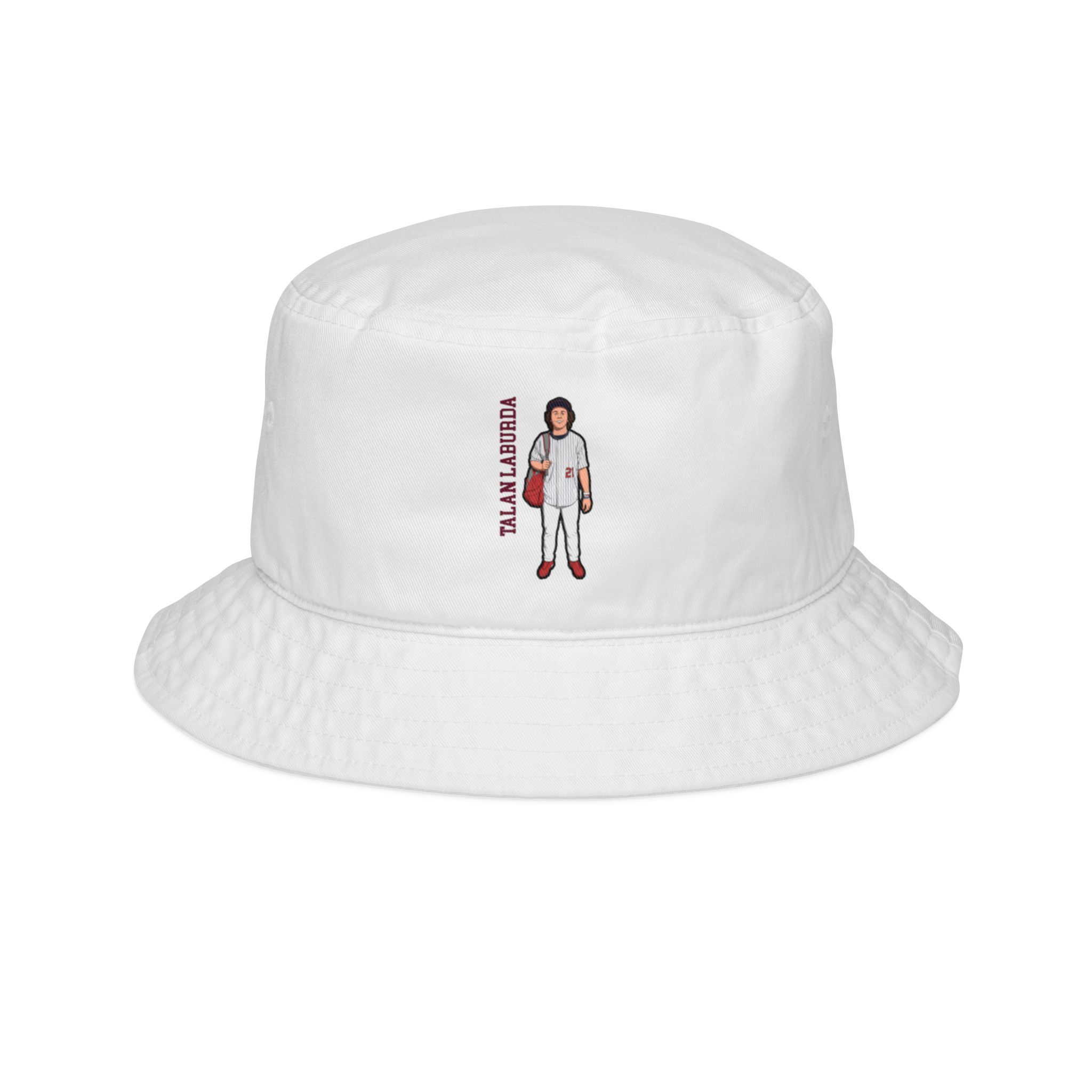Bucket Hat — character_name_vertical in White