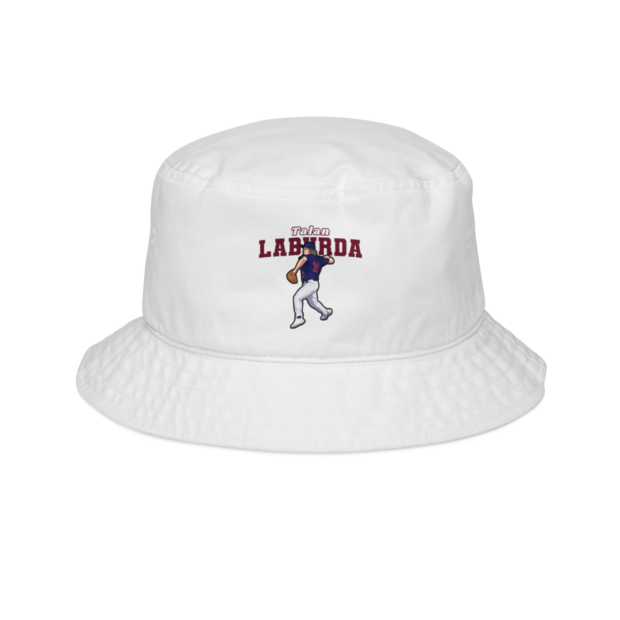 Bucket Hat — character_name_arch in White