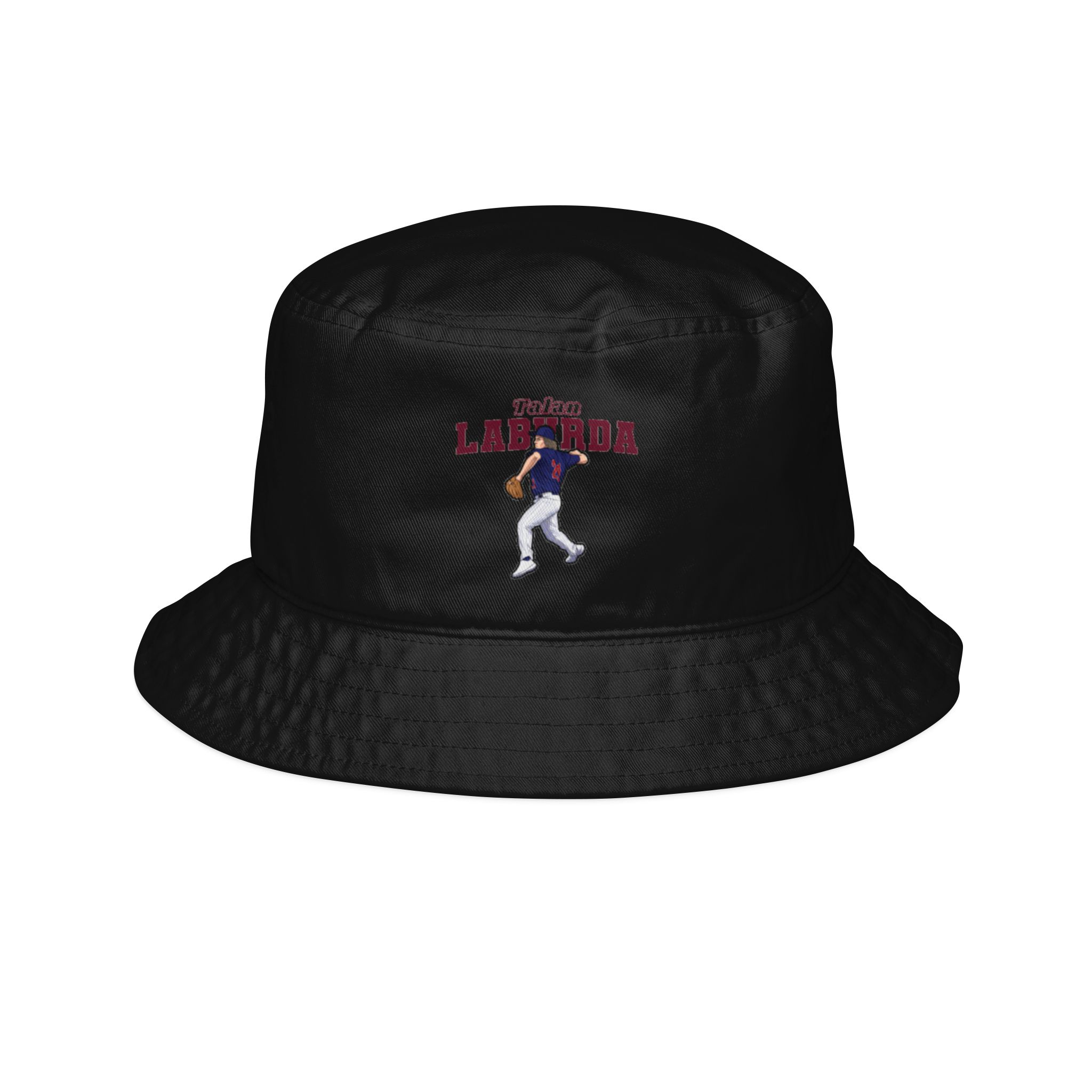 Bucket Hat — character_name_arch in Black