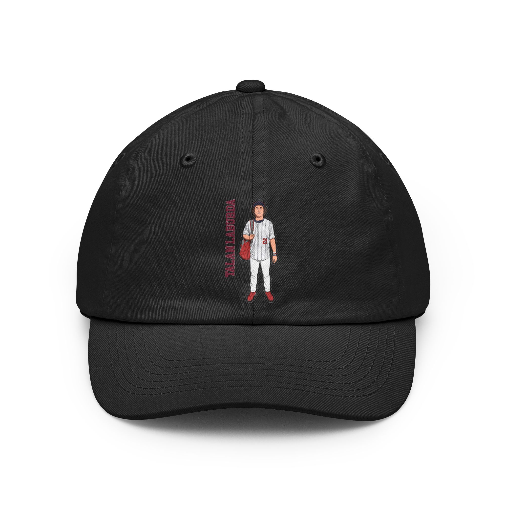 Classic Cap — character_name_vertical in Black