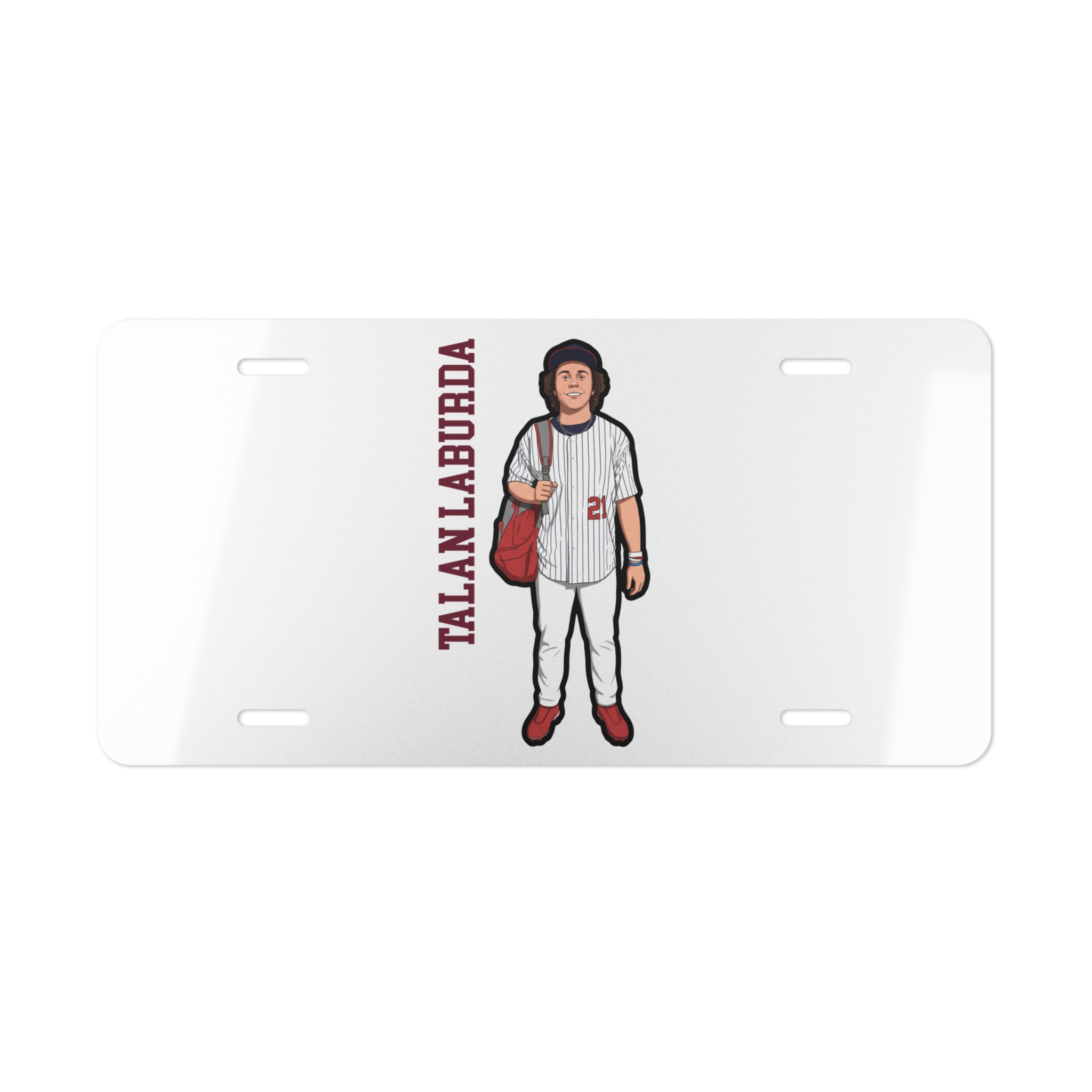 License Plate — character_name_vertical in Classic