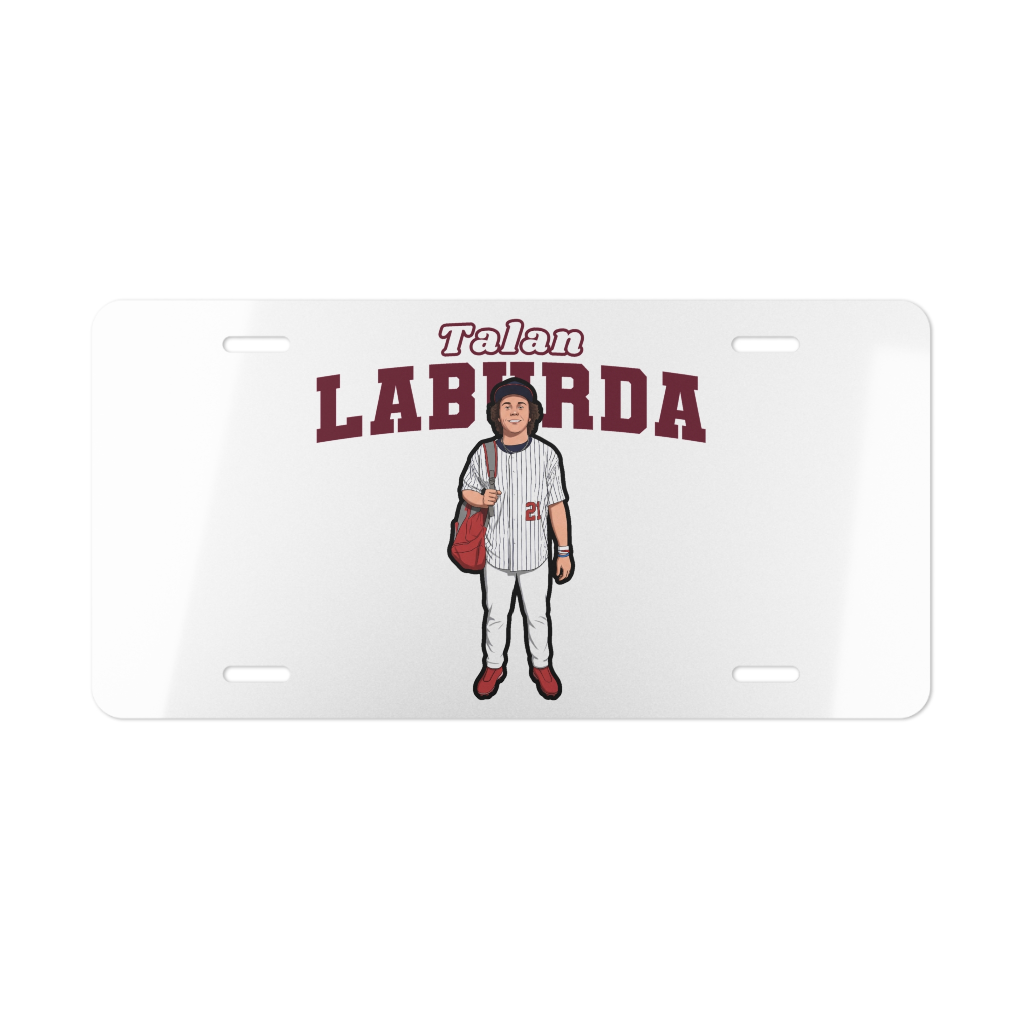 License Plate — character_name_arch in Classic