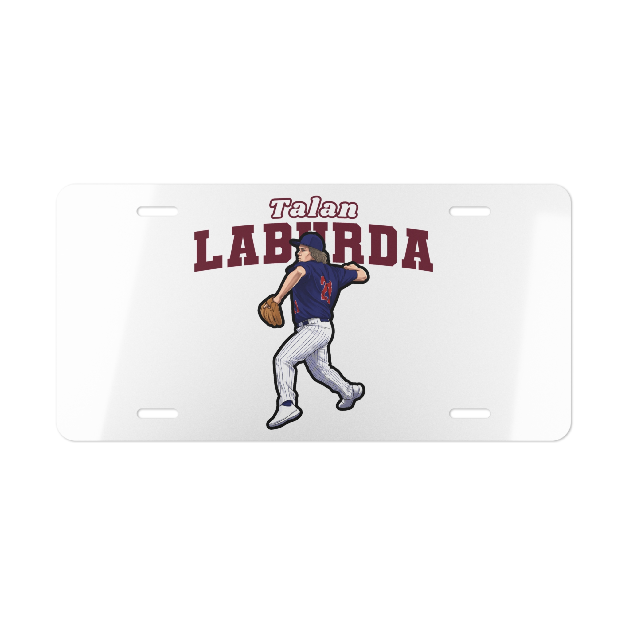 License Plate — character_name_arch in Classic