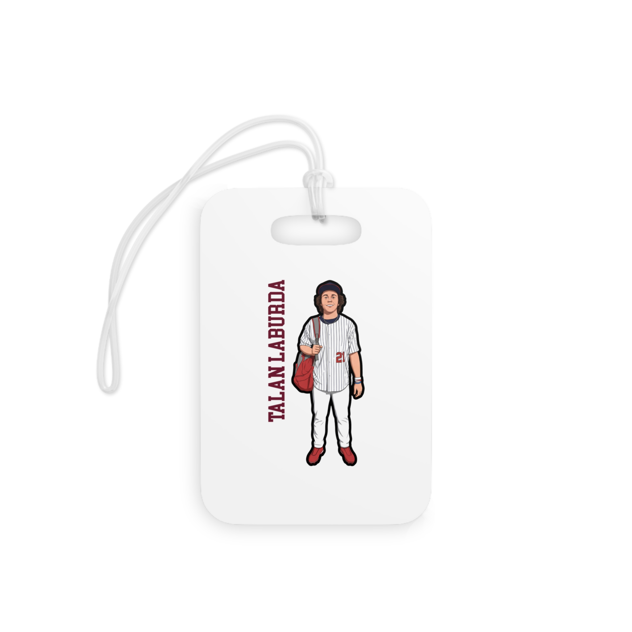 Bag Tag — character_name_vertical in Classic