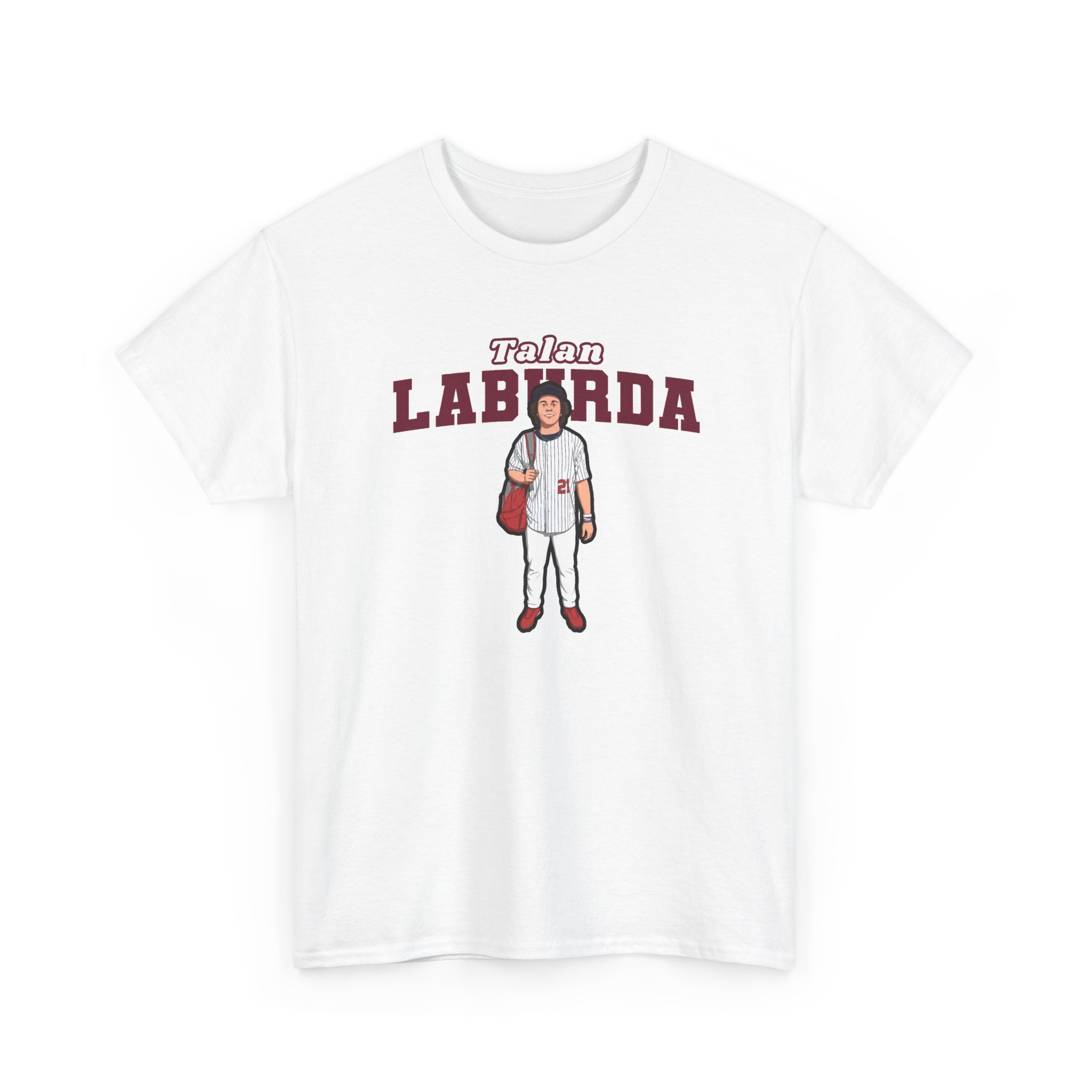Tee — character_name_arch in White