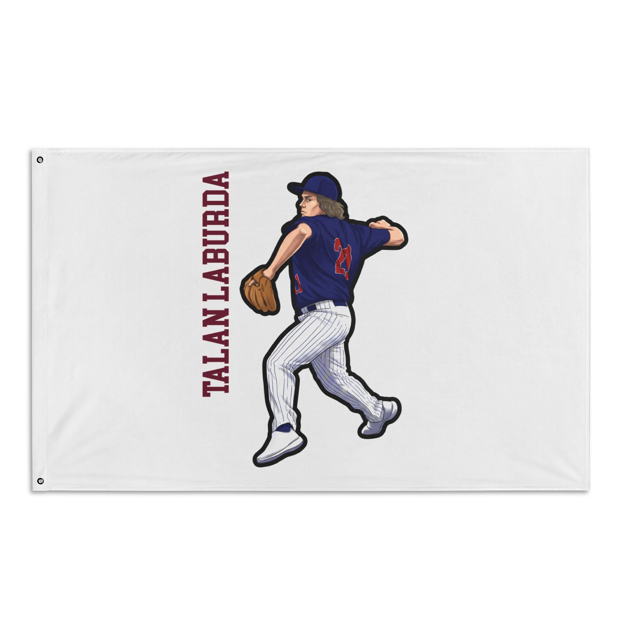 Flag (35 × 56 in) — character_name_vertical in Classic