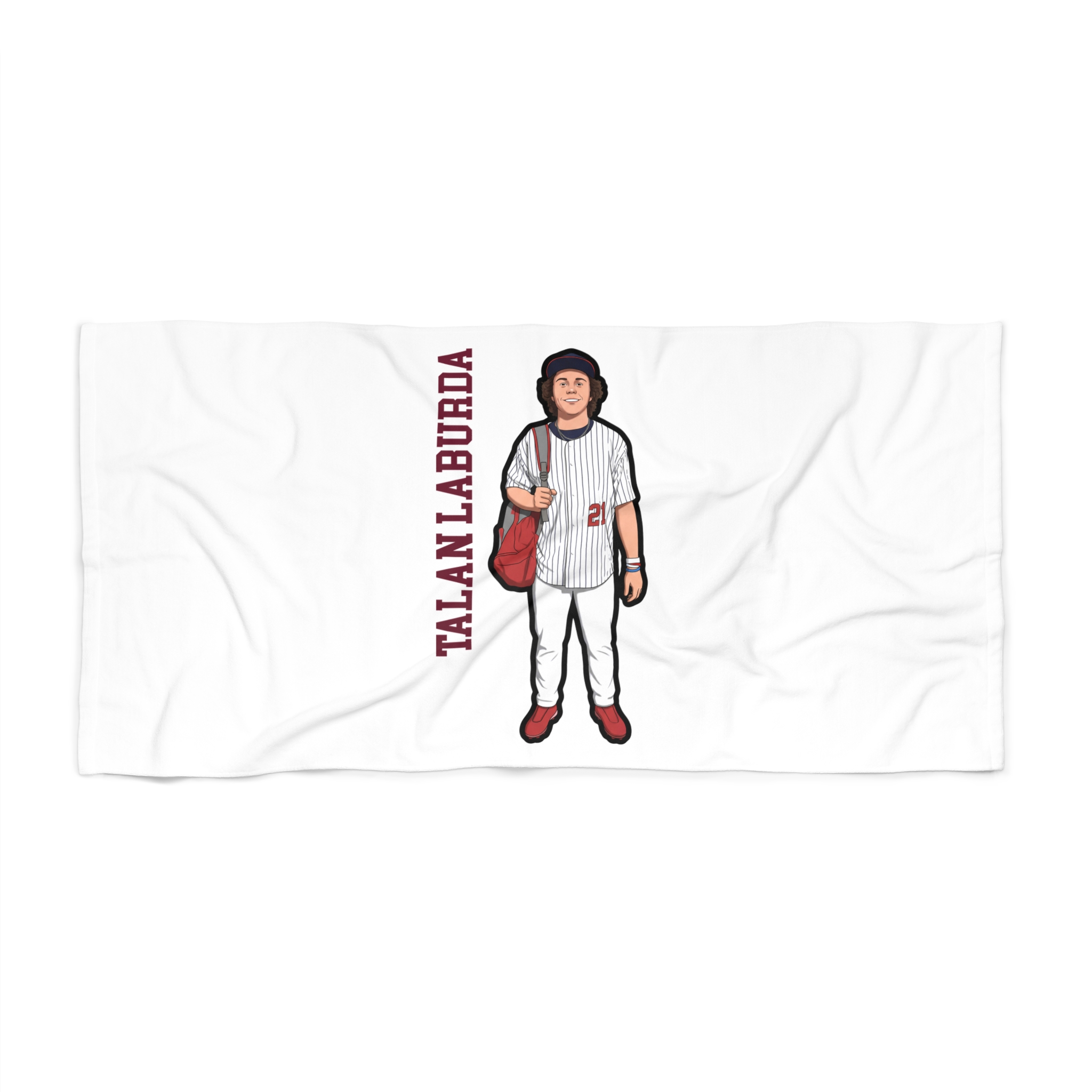 Beach Towel — character_name_vertical in Classic