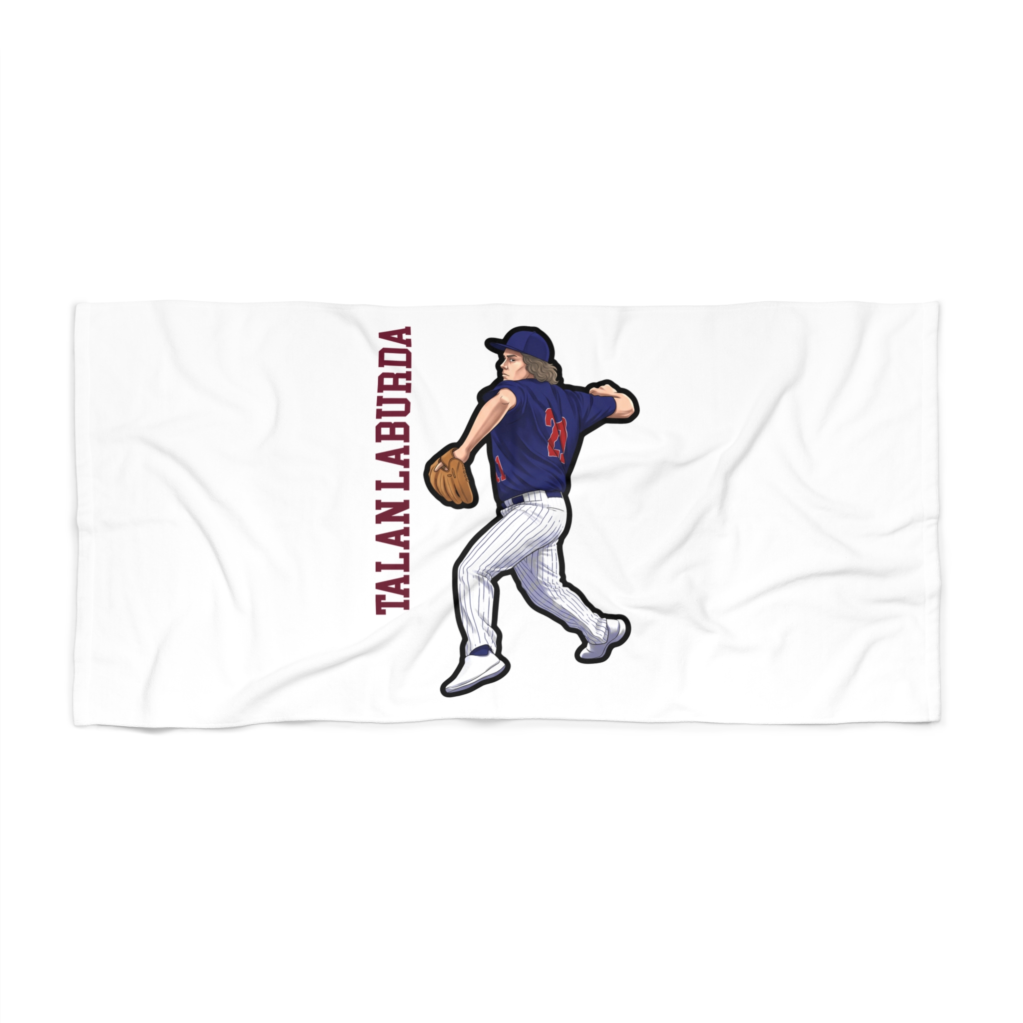 Beach Towel — character_name_vertical in Classic