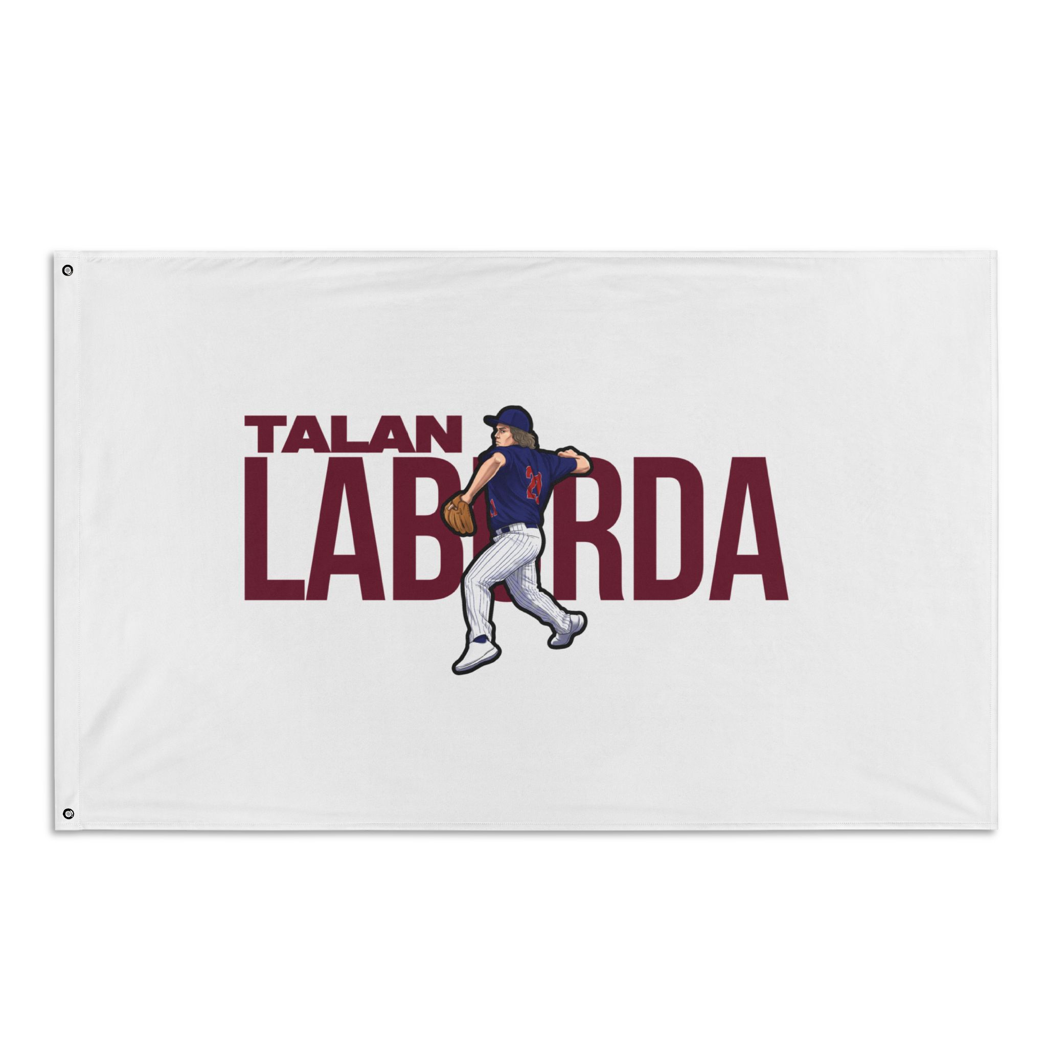 Flag (35 × 56 in) — character_player_name in Classic