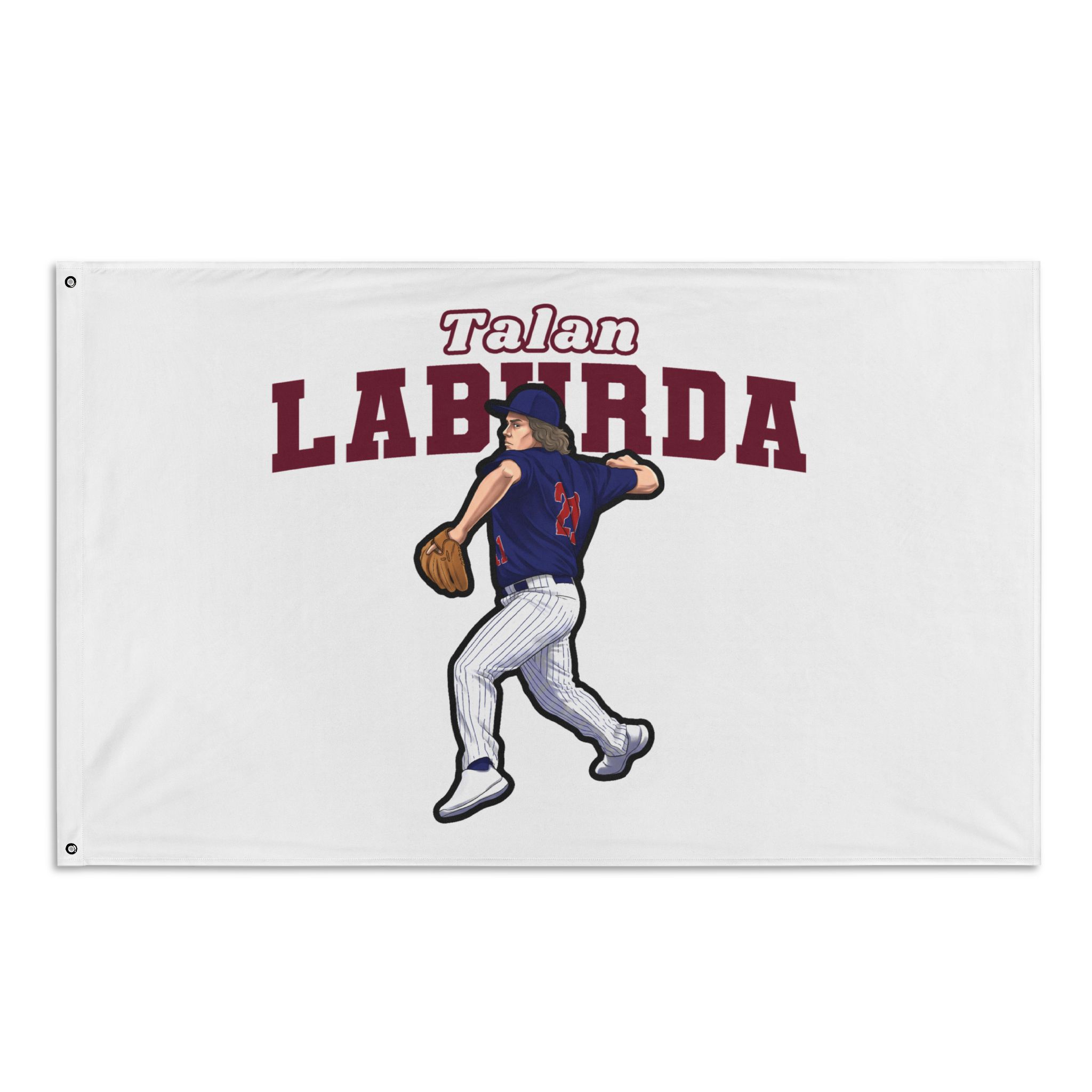 Flag (35 × 56 in) — character_name_arch in Classic
