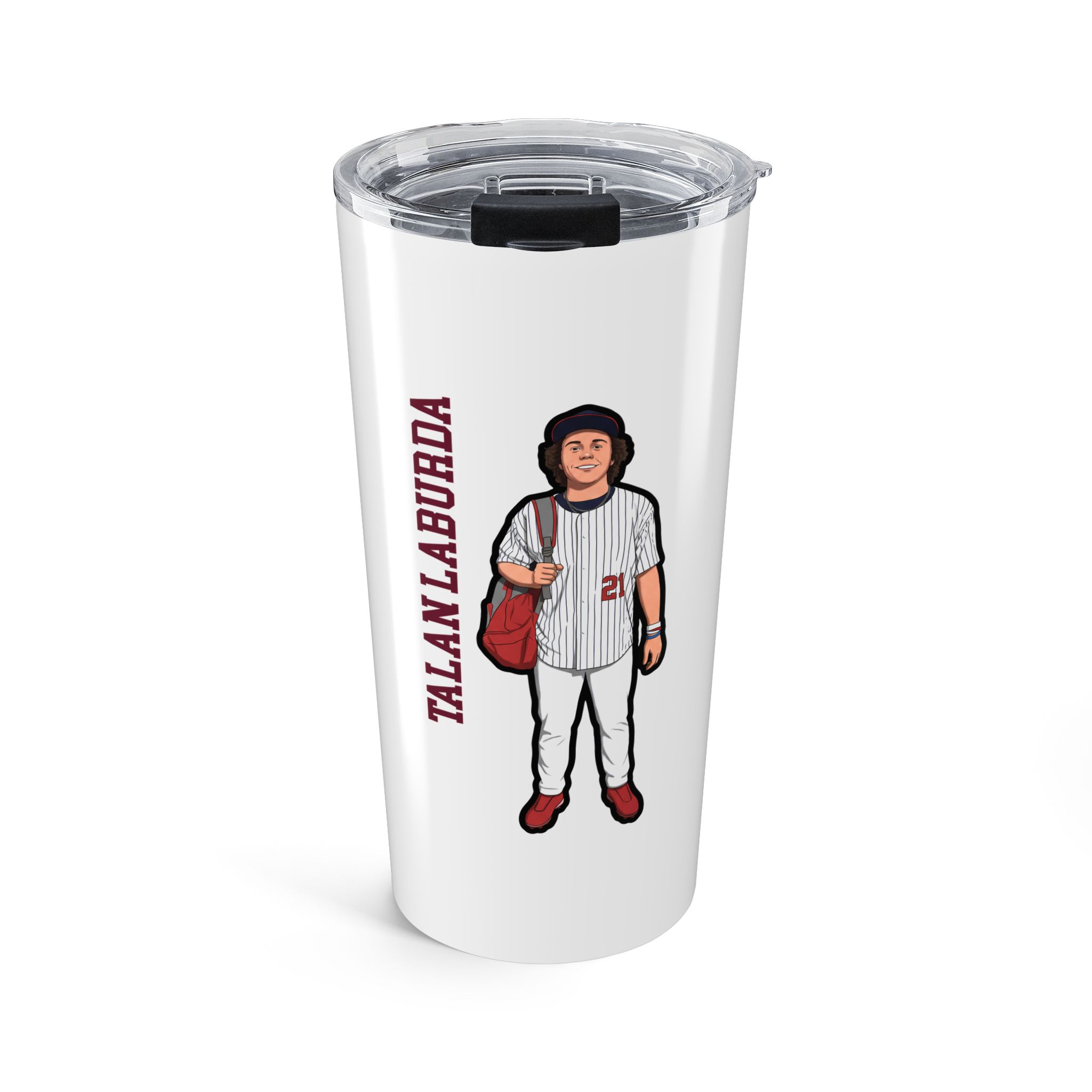 20oz Tumbler — character_name_vertical in Classic