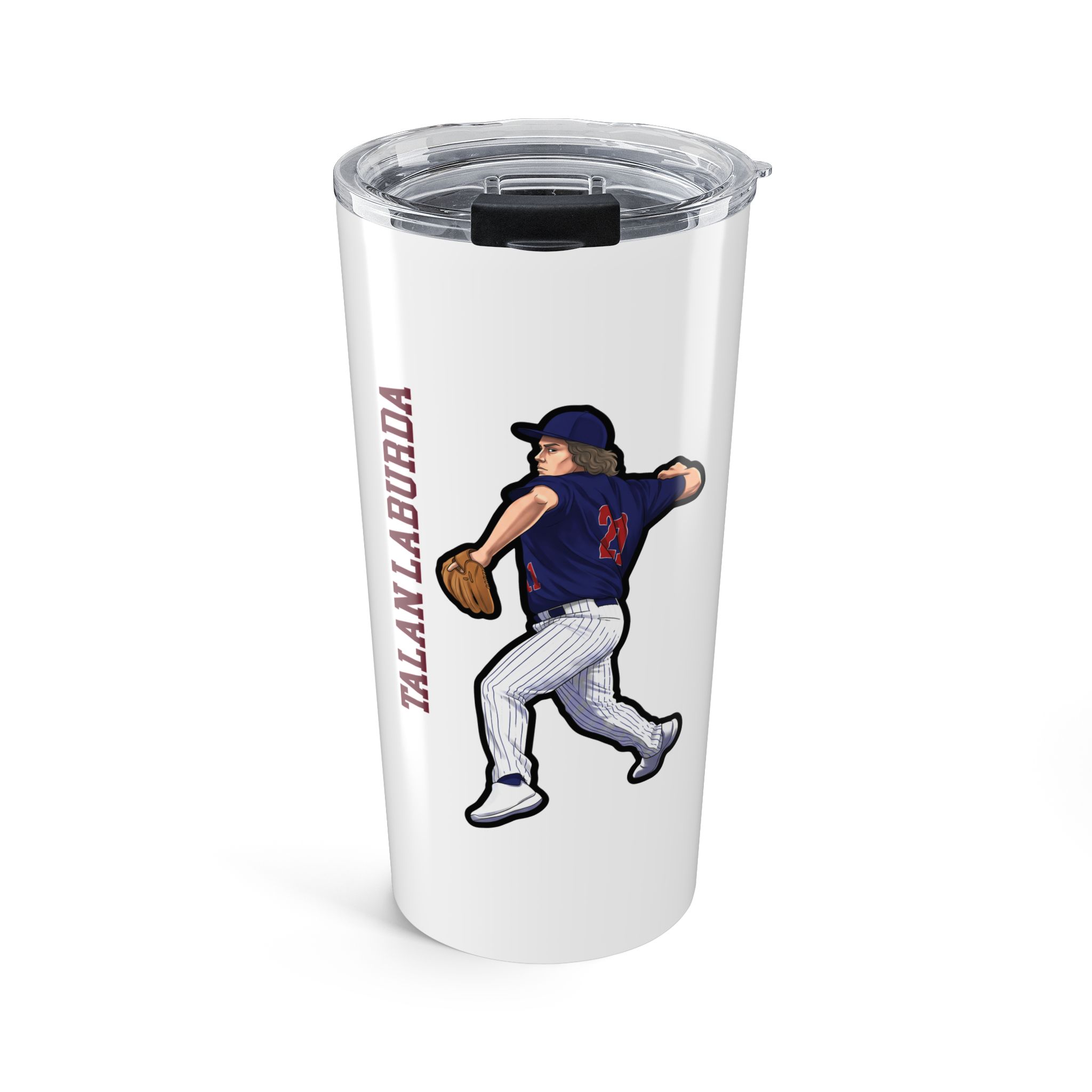 20oz Tumbler — character_name_vertical in Classic
