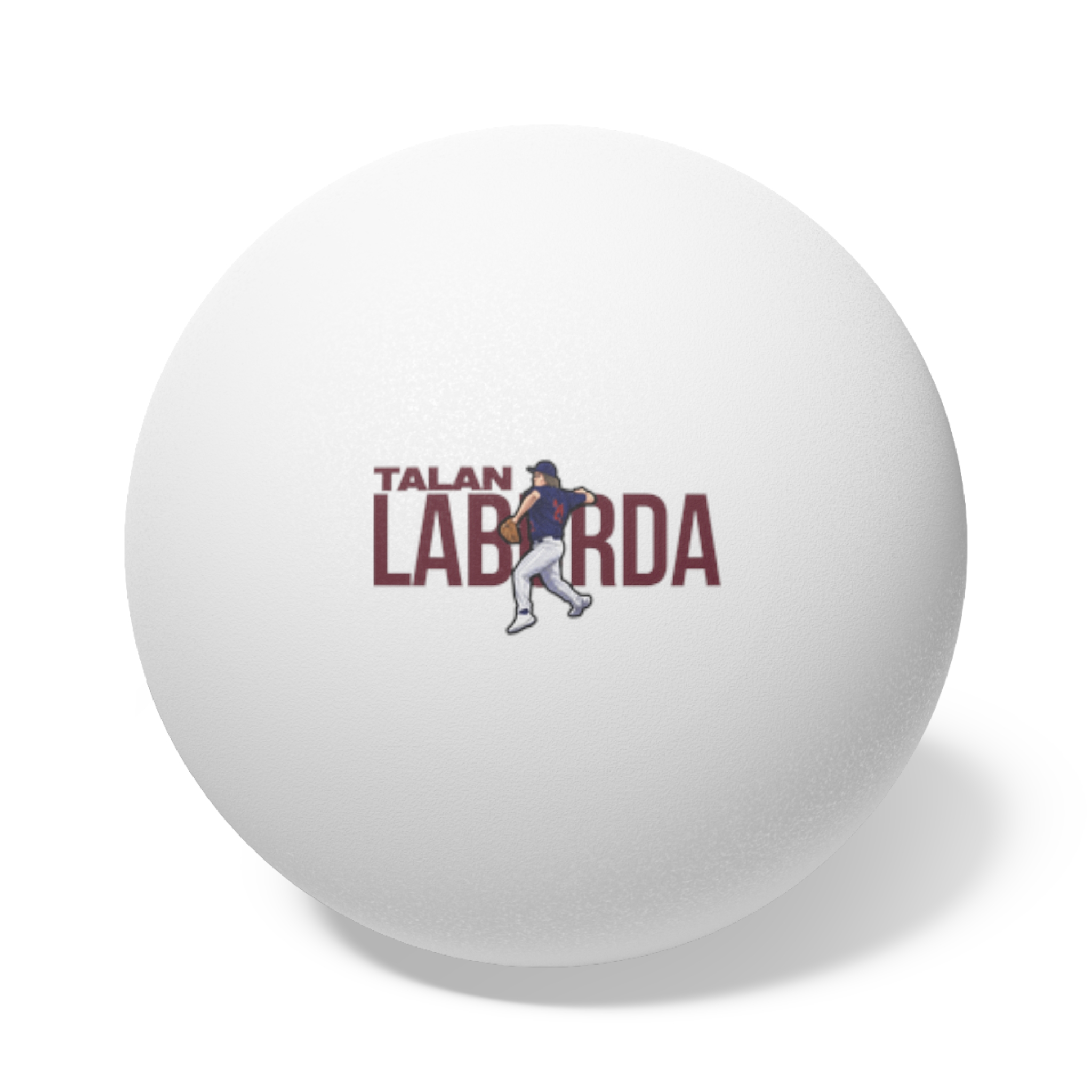 Ping Pong Balls, 6 pcs — character_player_name in White