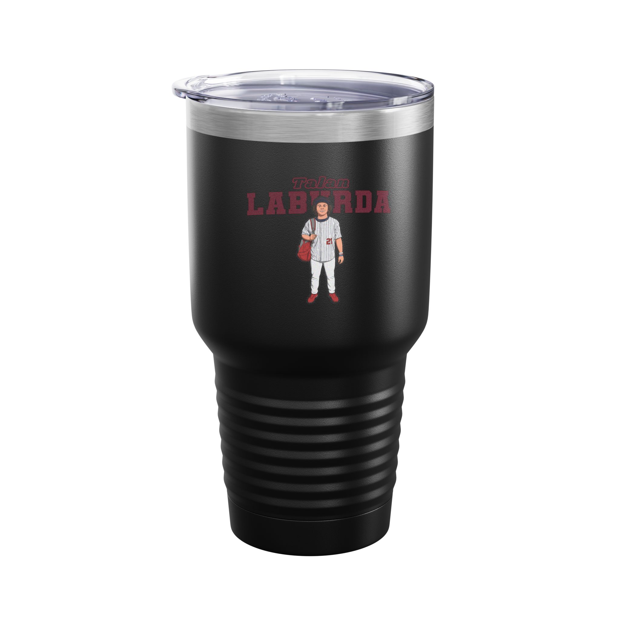 30oz Tumbler — character_name_arch in Black