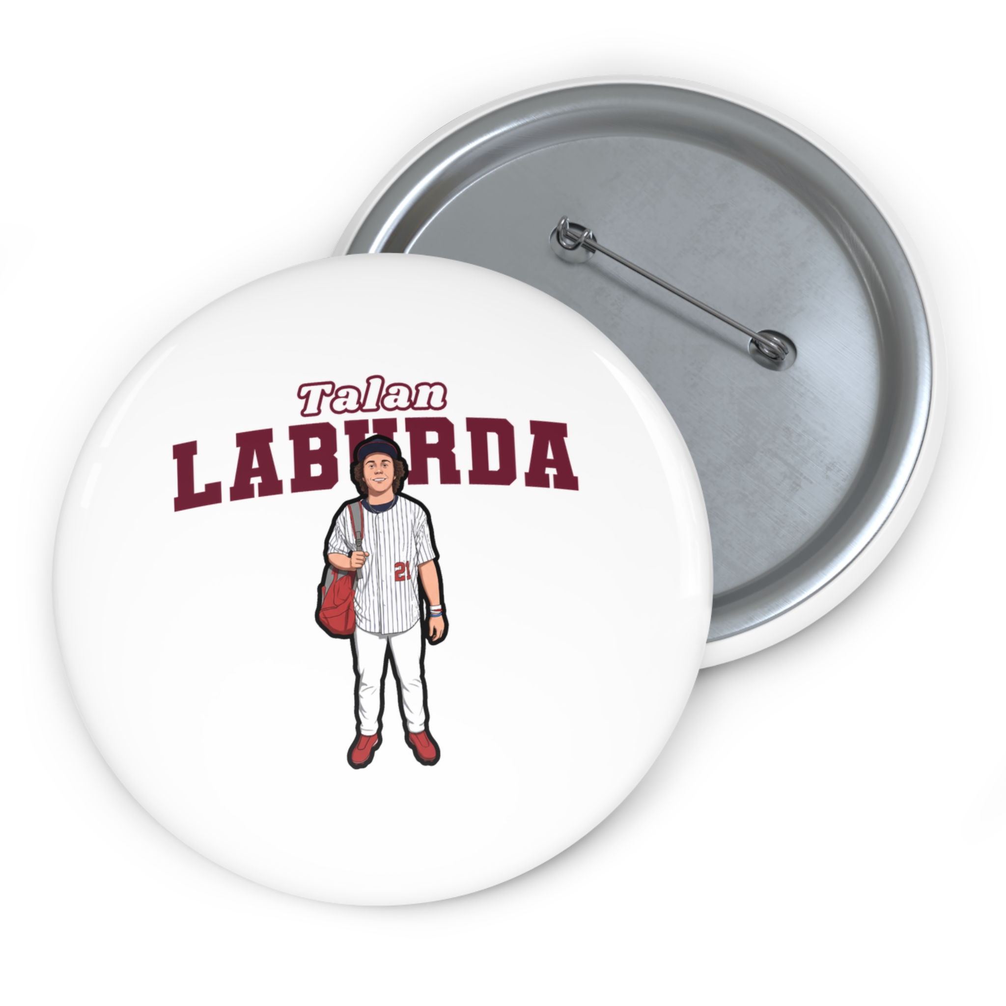 Game Day Pin — character_name_arch in Classic