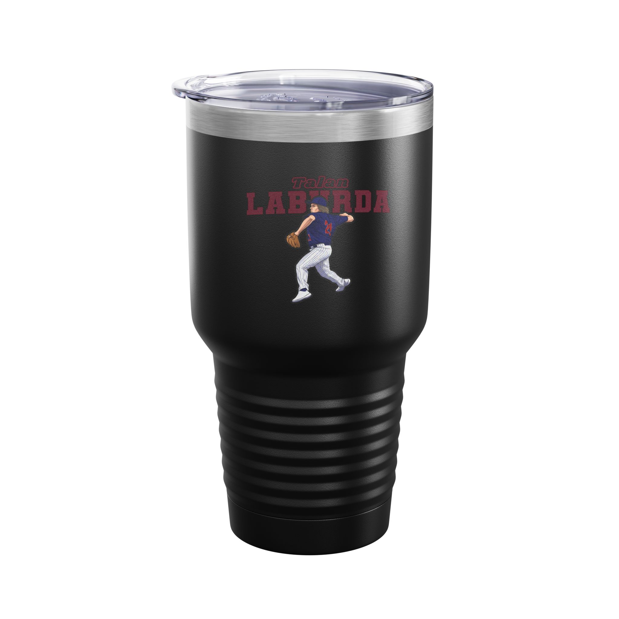 30oz Tumbler — character_name_arch in Black