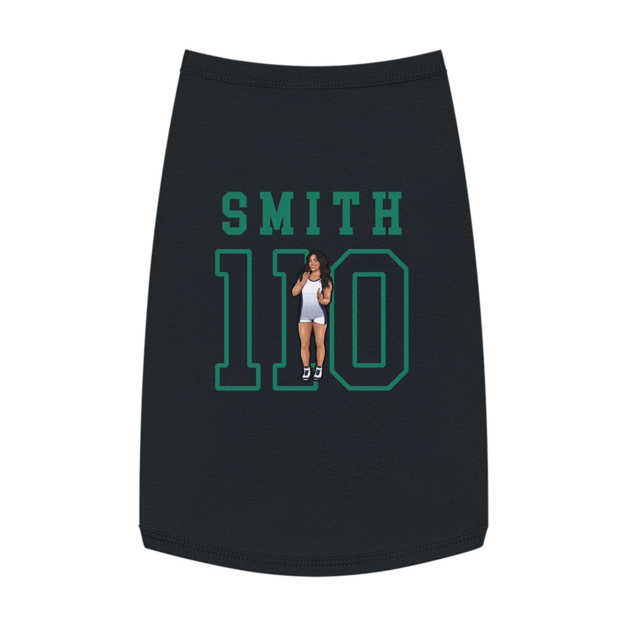 Pet Tank Top — character_shirsey in Black