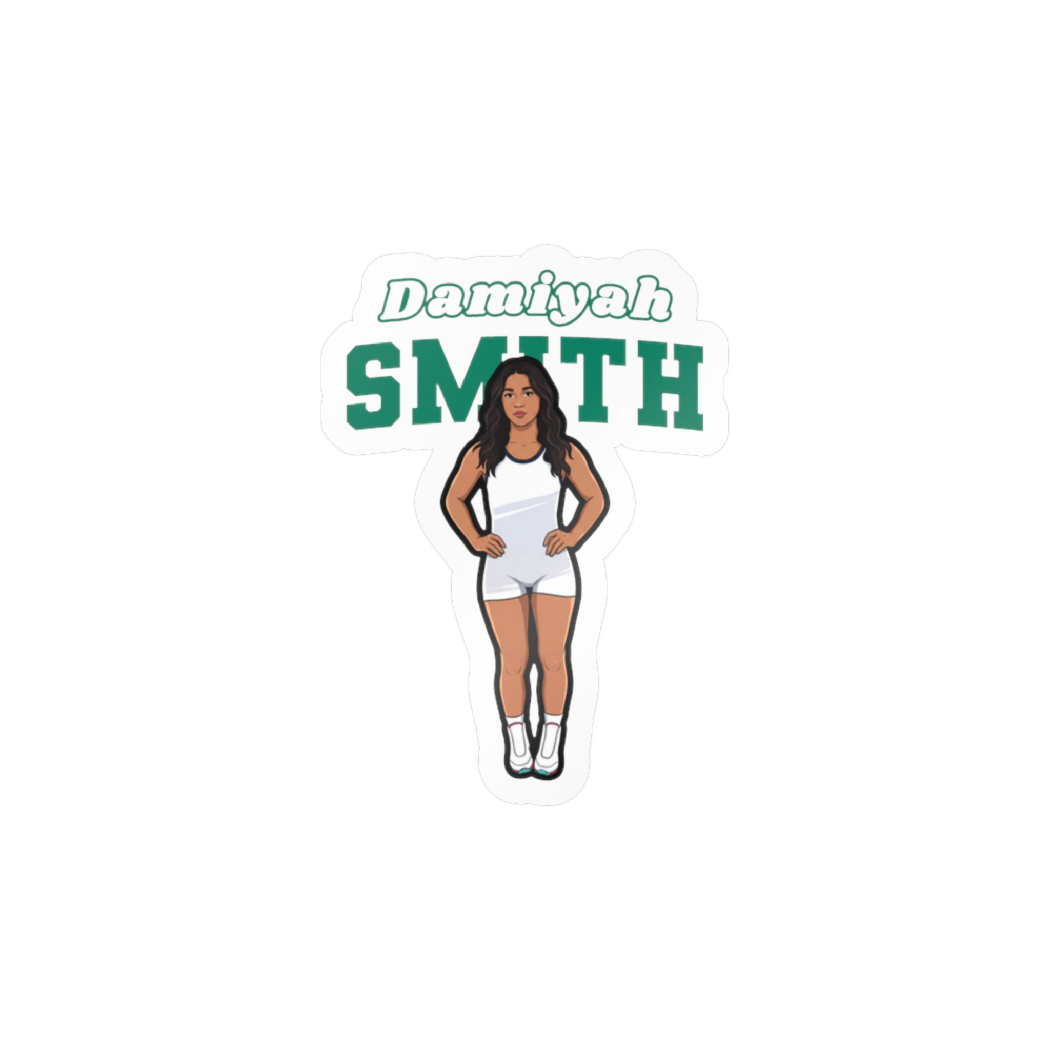 Vinyl Sticker — character_name_arch in Classic