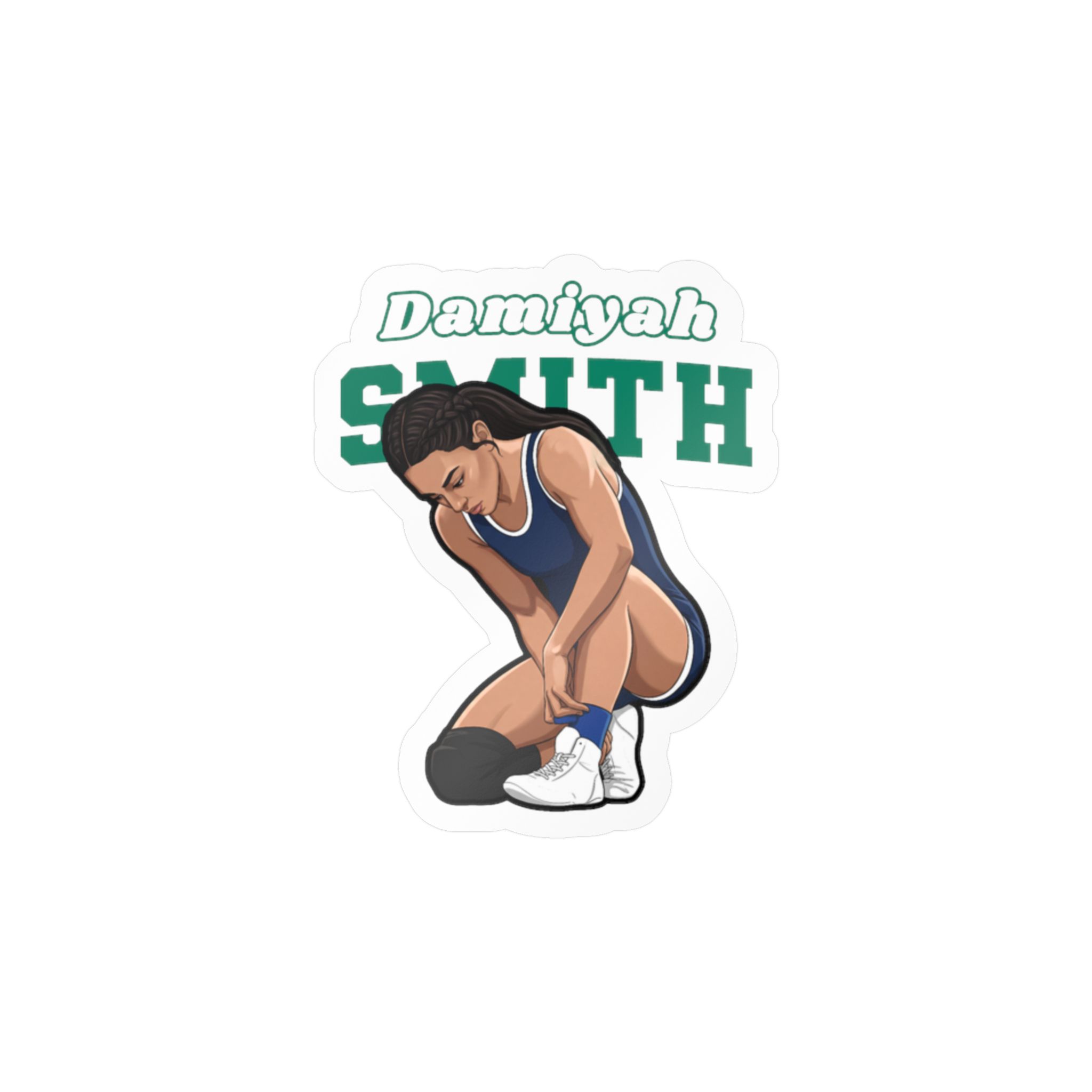 Vinyl Sticker — character_name_arch in Classic