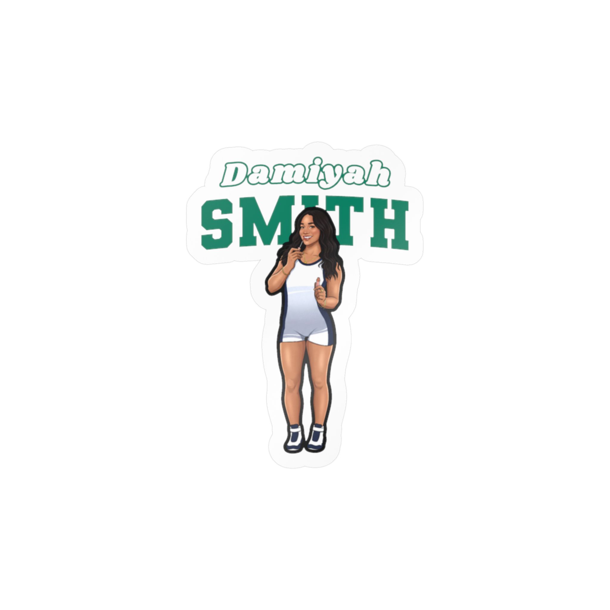 Vinyl Sticker — character_name_arch in Classic