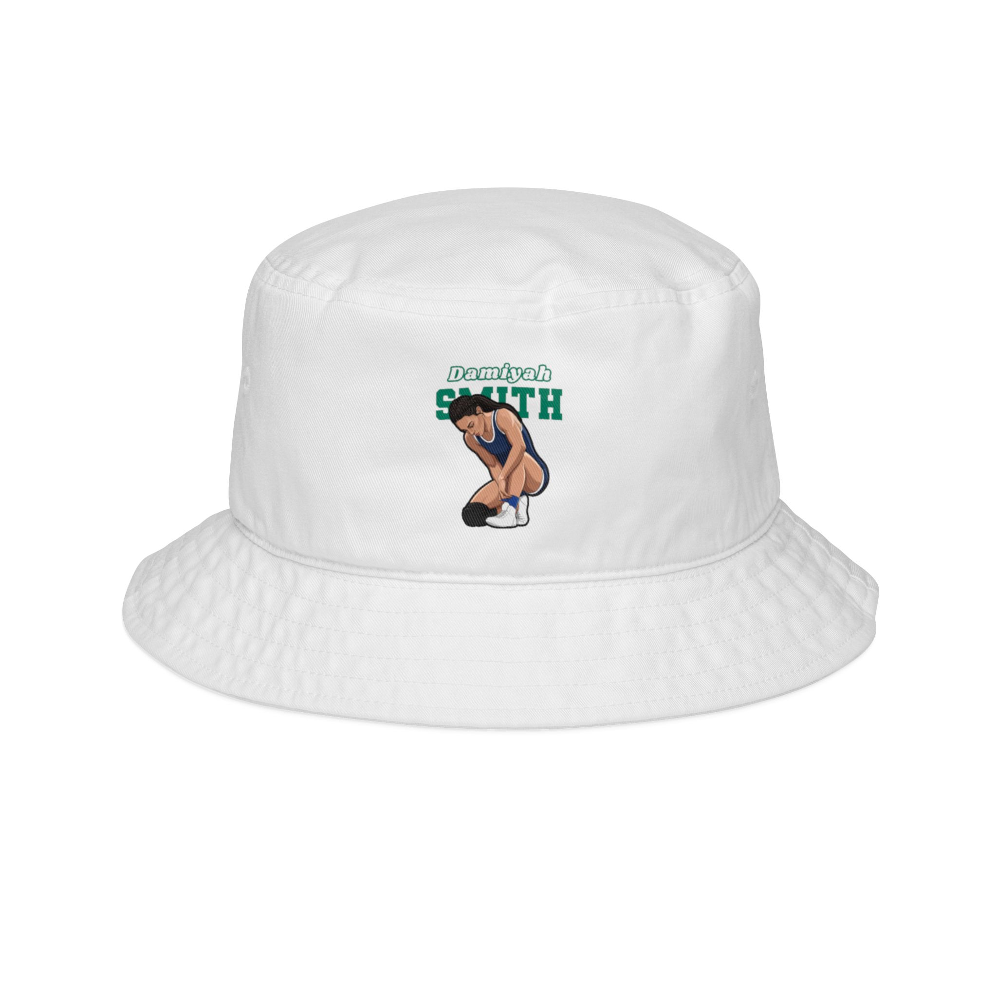 Bucket Hat — character_name_arch in White