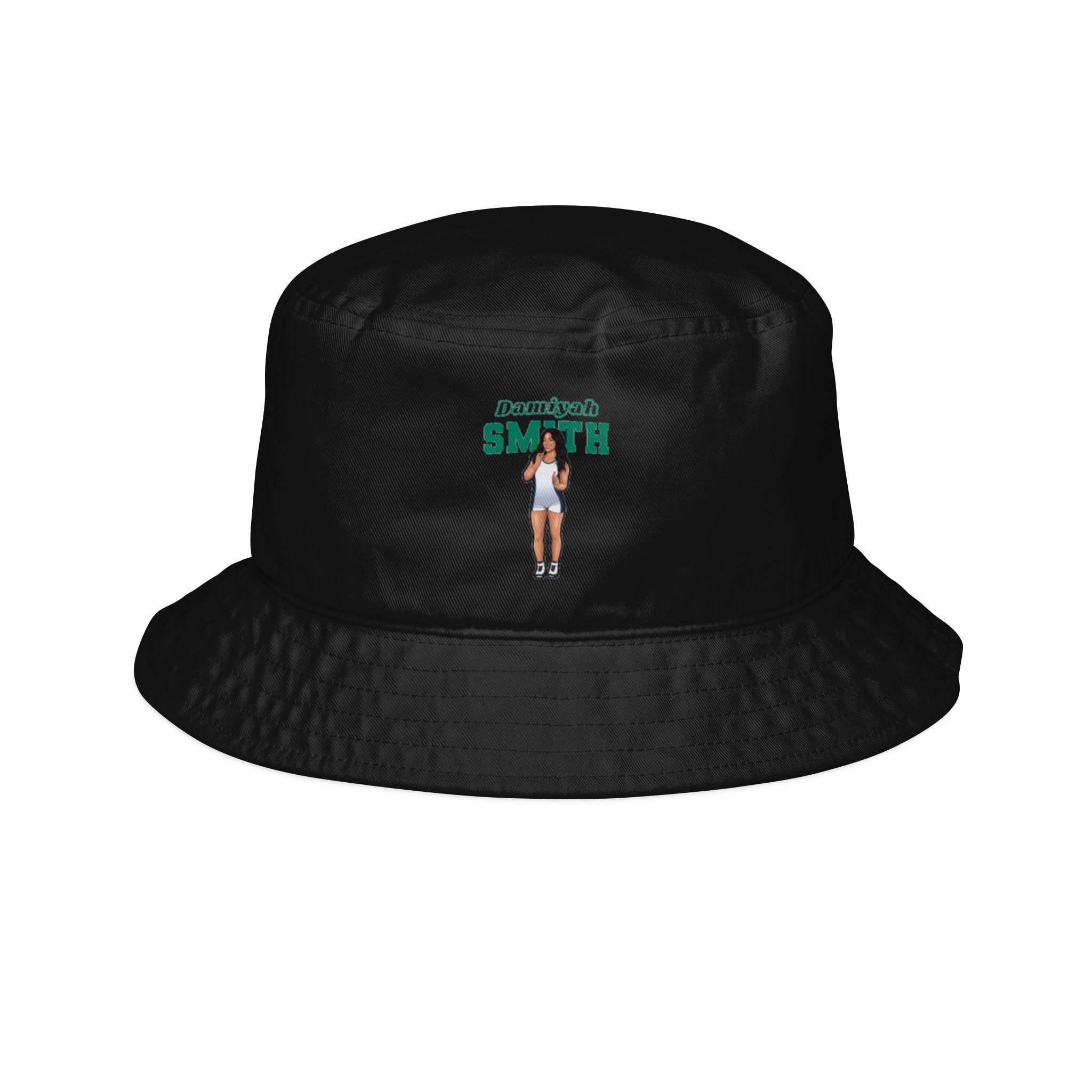 Bucket Hat — character_name_arch in Black