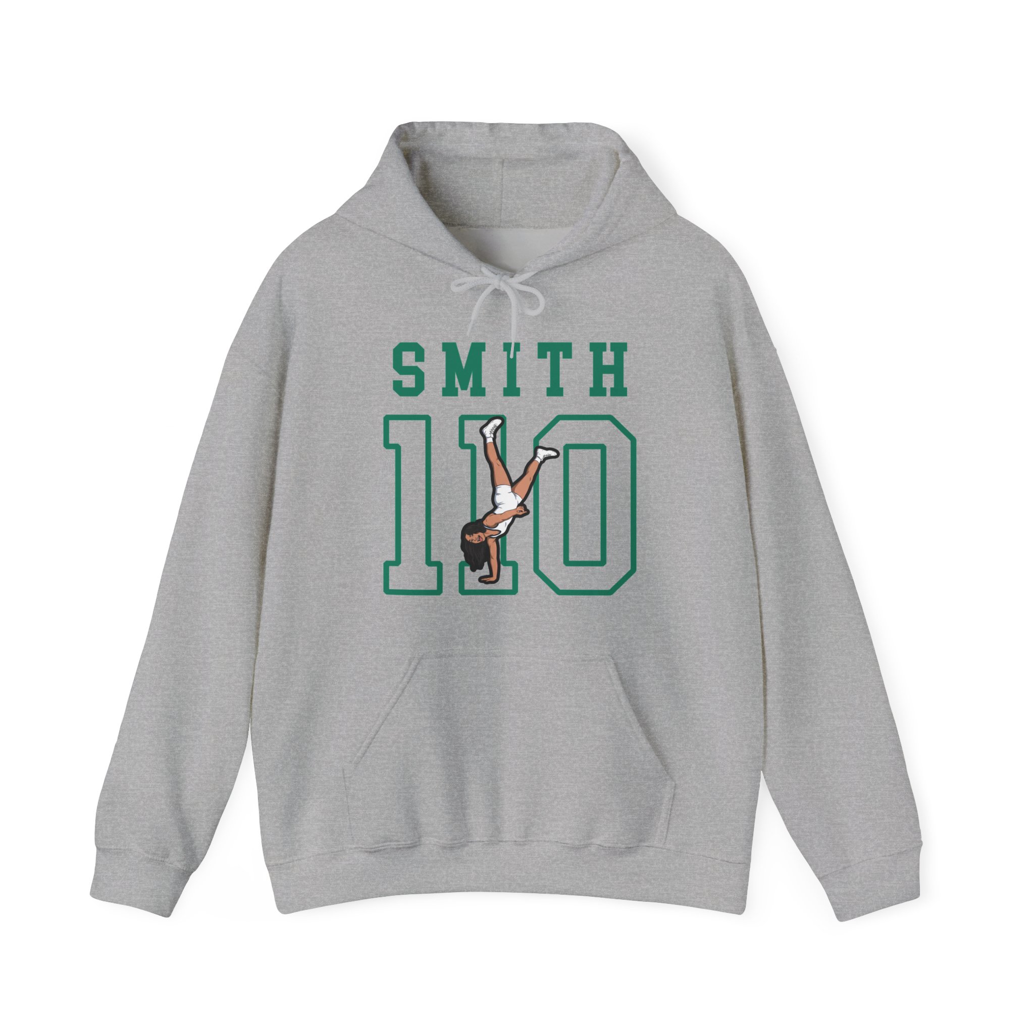 Hoodie — character_shirsey in Grey