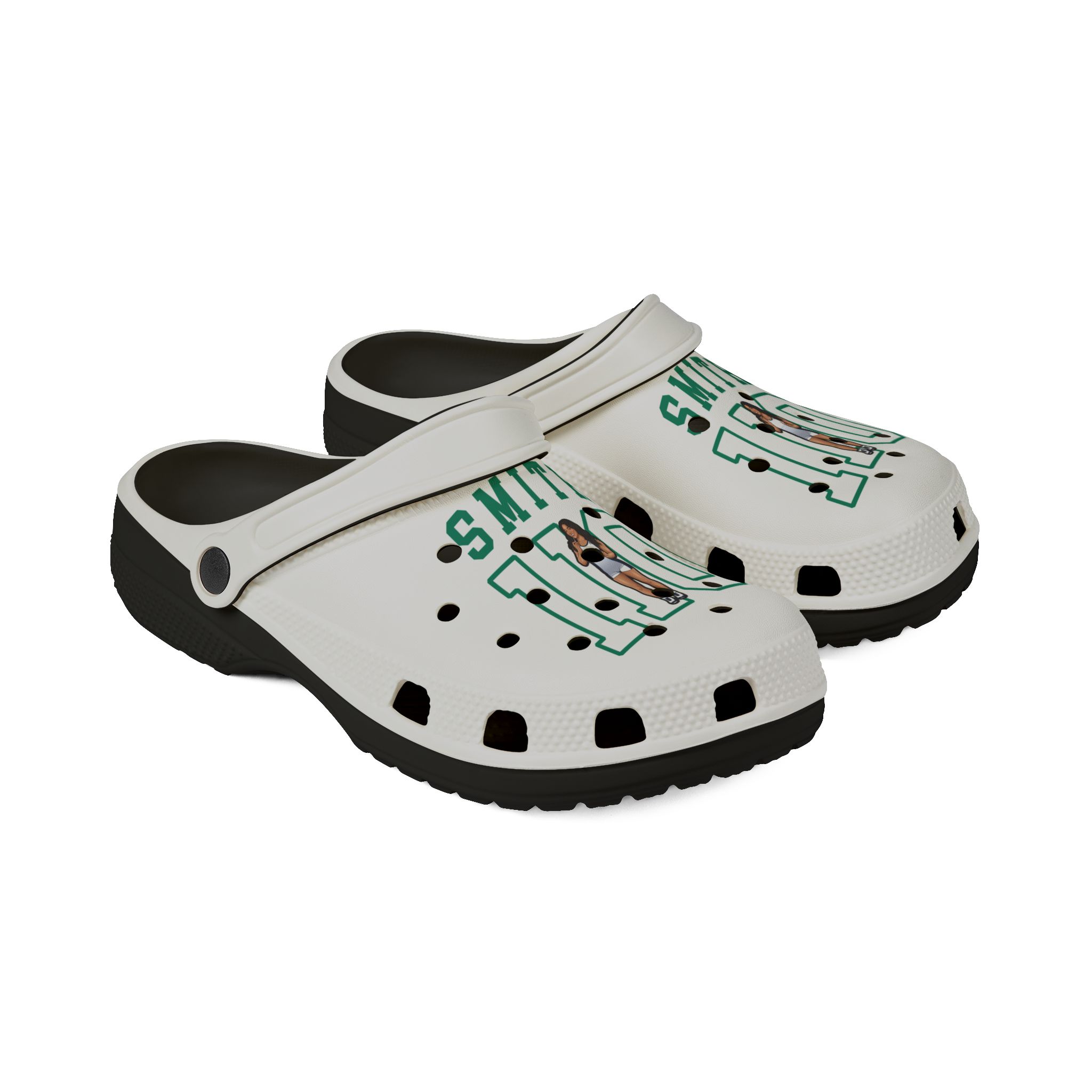 Rubber Clogs — character_shirsey in Black