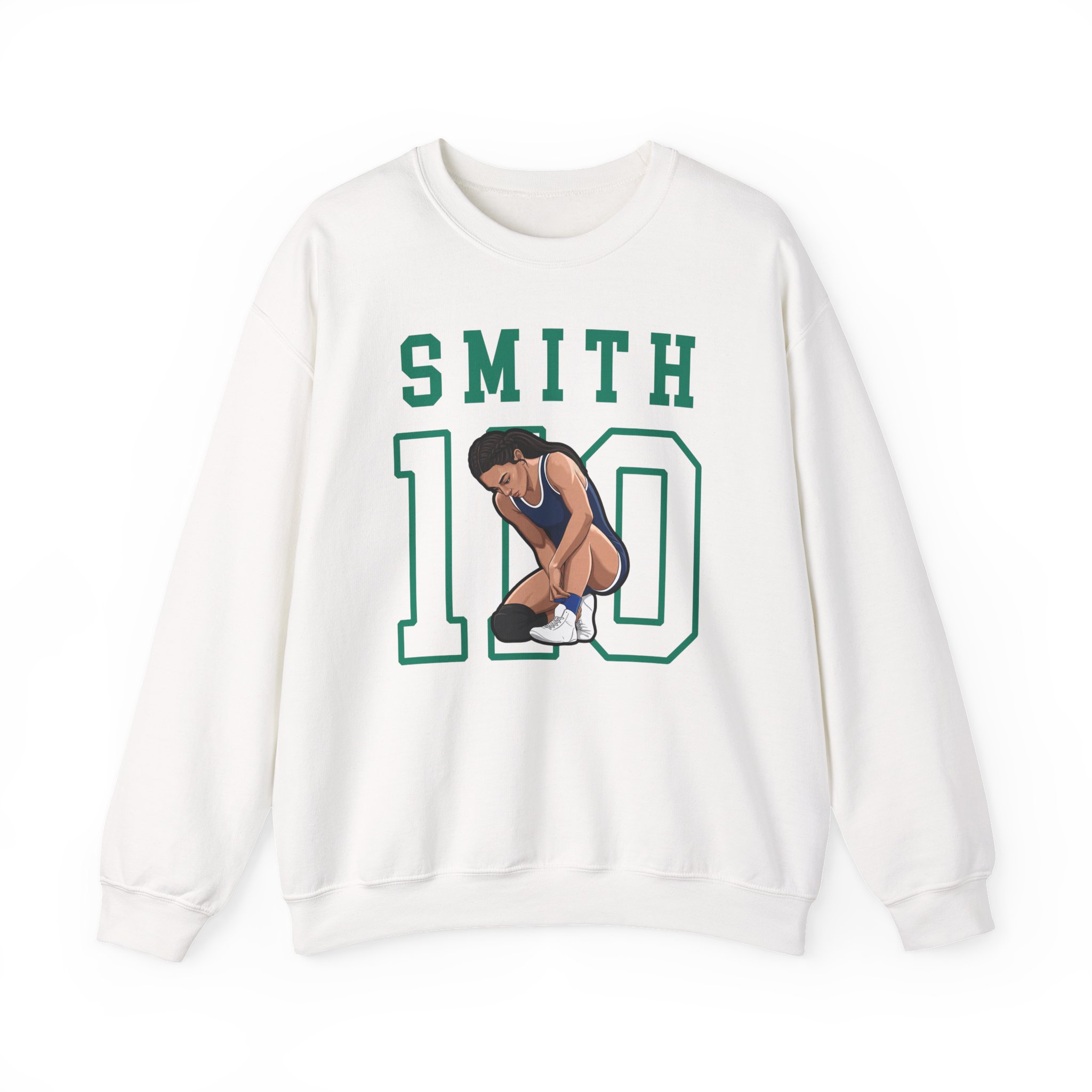 Crewneck Sweatshirt — character_shirsey in White